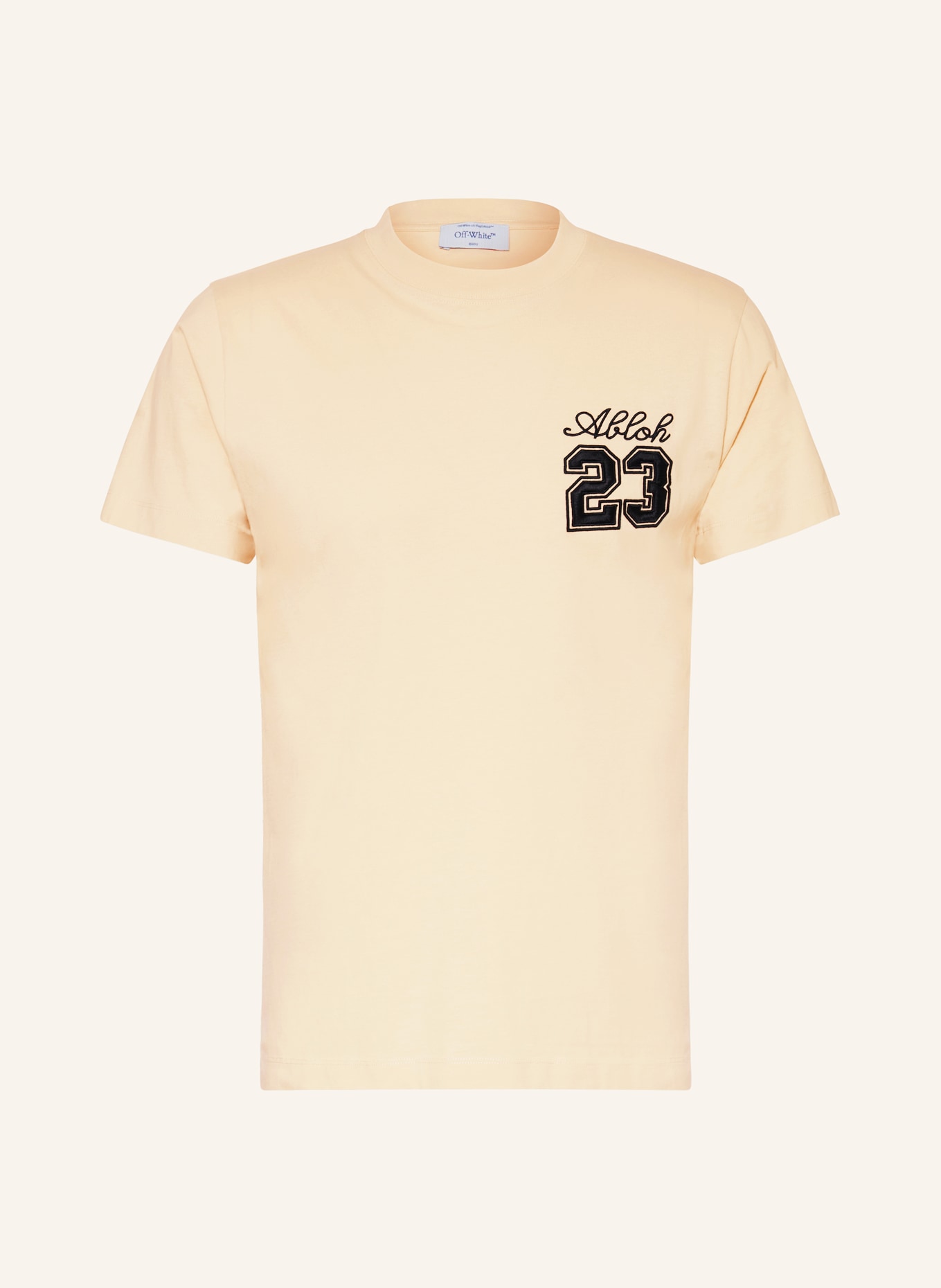 Off-White T-shirt, Color: BEIGE (Image 1)