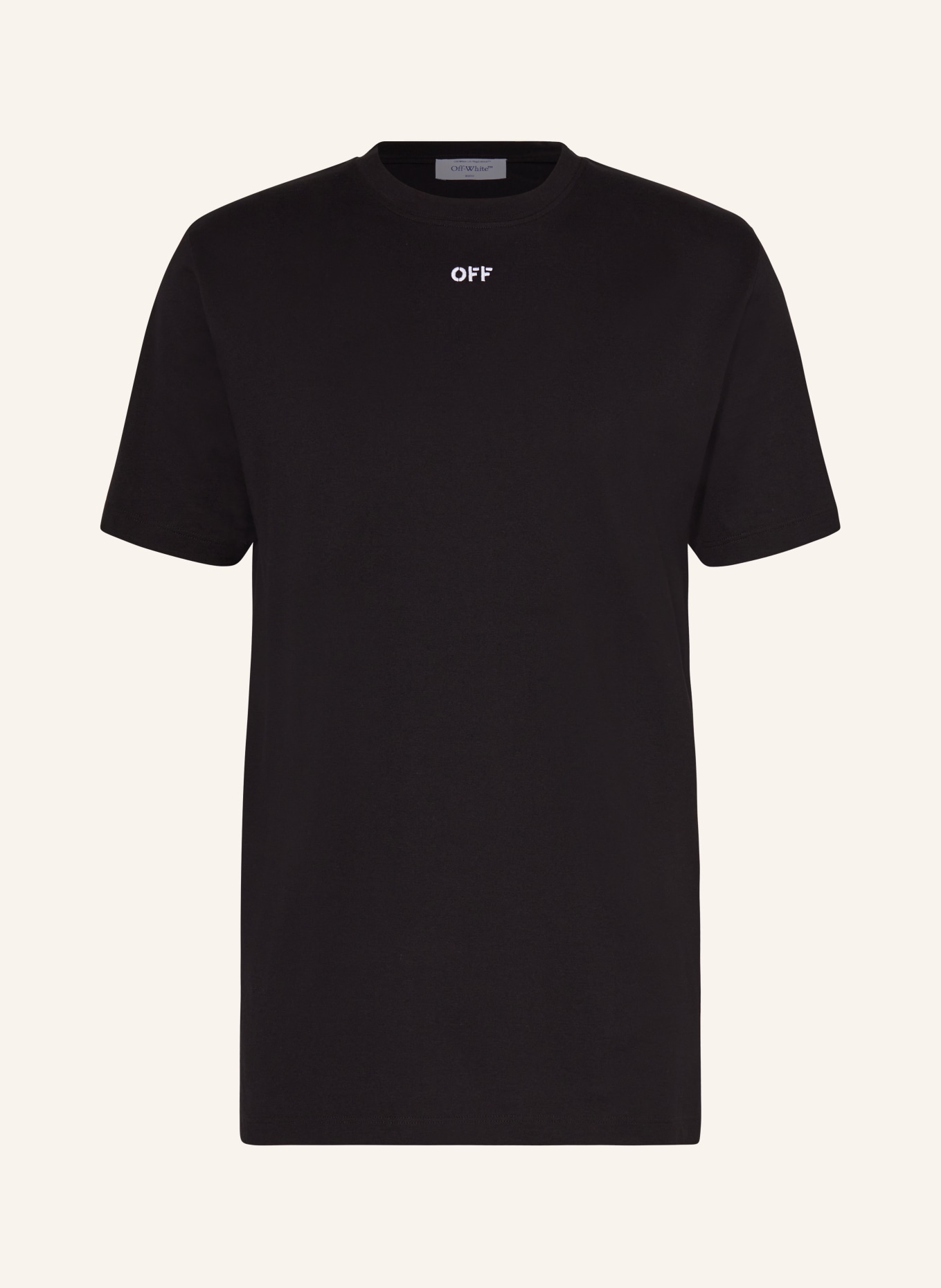 Off-White T-shirt, Color: BLACK/ WHITE (Image 1)