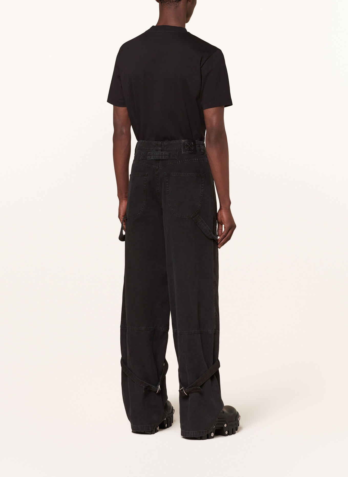 Off-White Cargo jeans regular fit, Color: BLACK (Image 3)