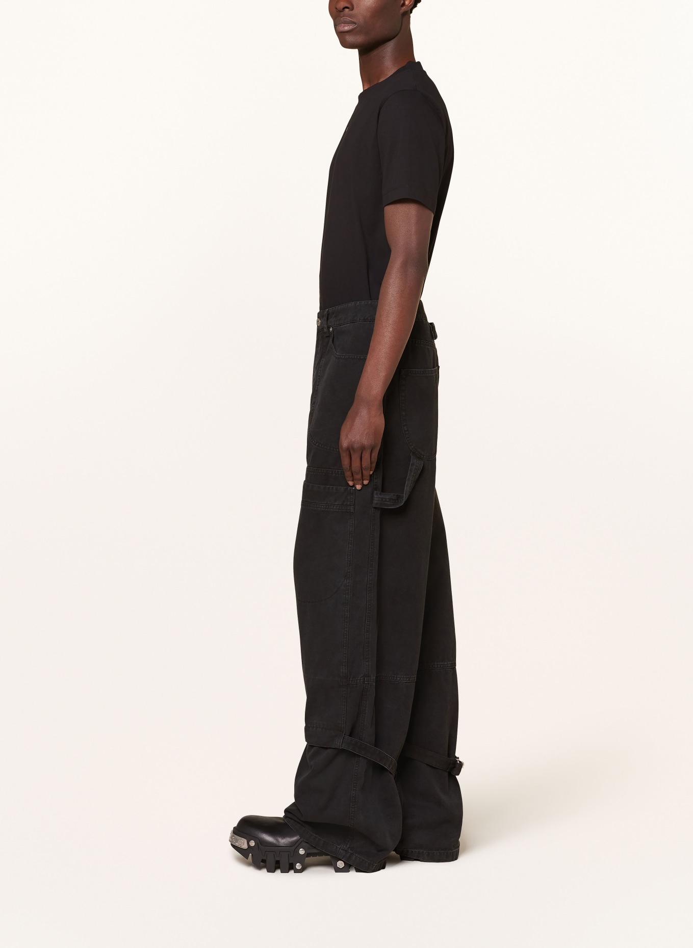 Off-White Cargo jeans regular fit, Color: BLACK (Image 4)
