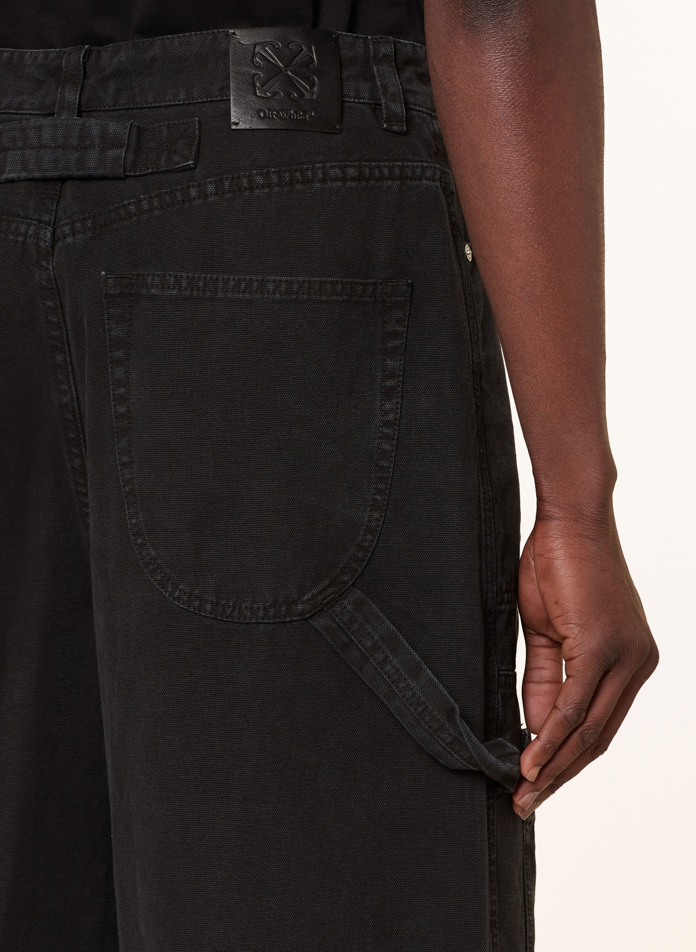 Off-White Cargo jeans regular fit, Color: BLACK (Image 5)