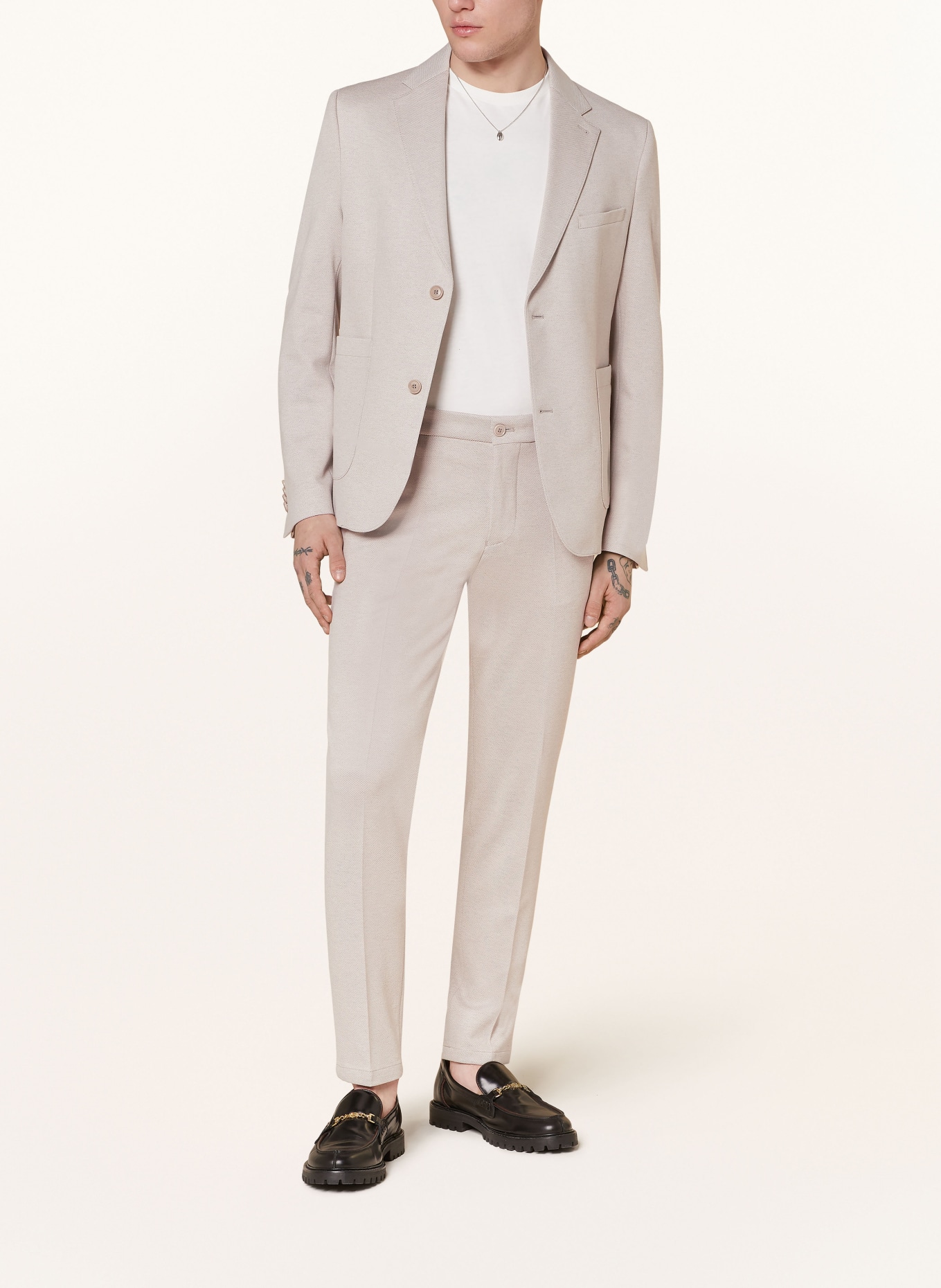 DRYKORN Suit trousers AJEND extra slim fit, Color: 1705 braun (Image 2)