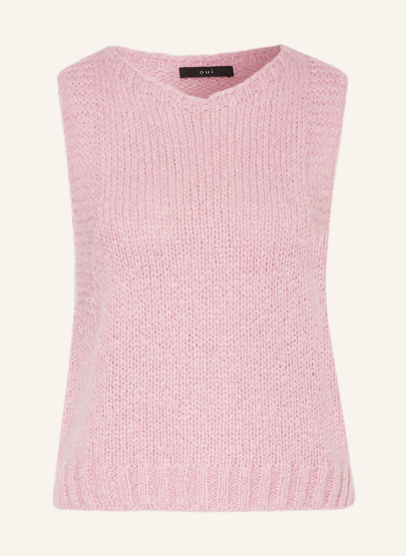 oui Sweater vest, Color: PINK (Image 1)