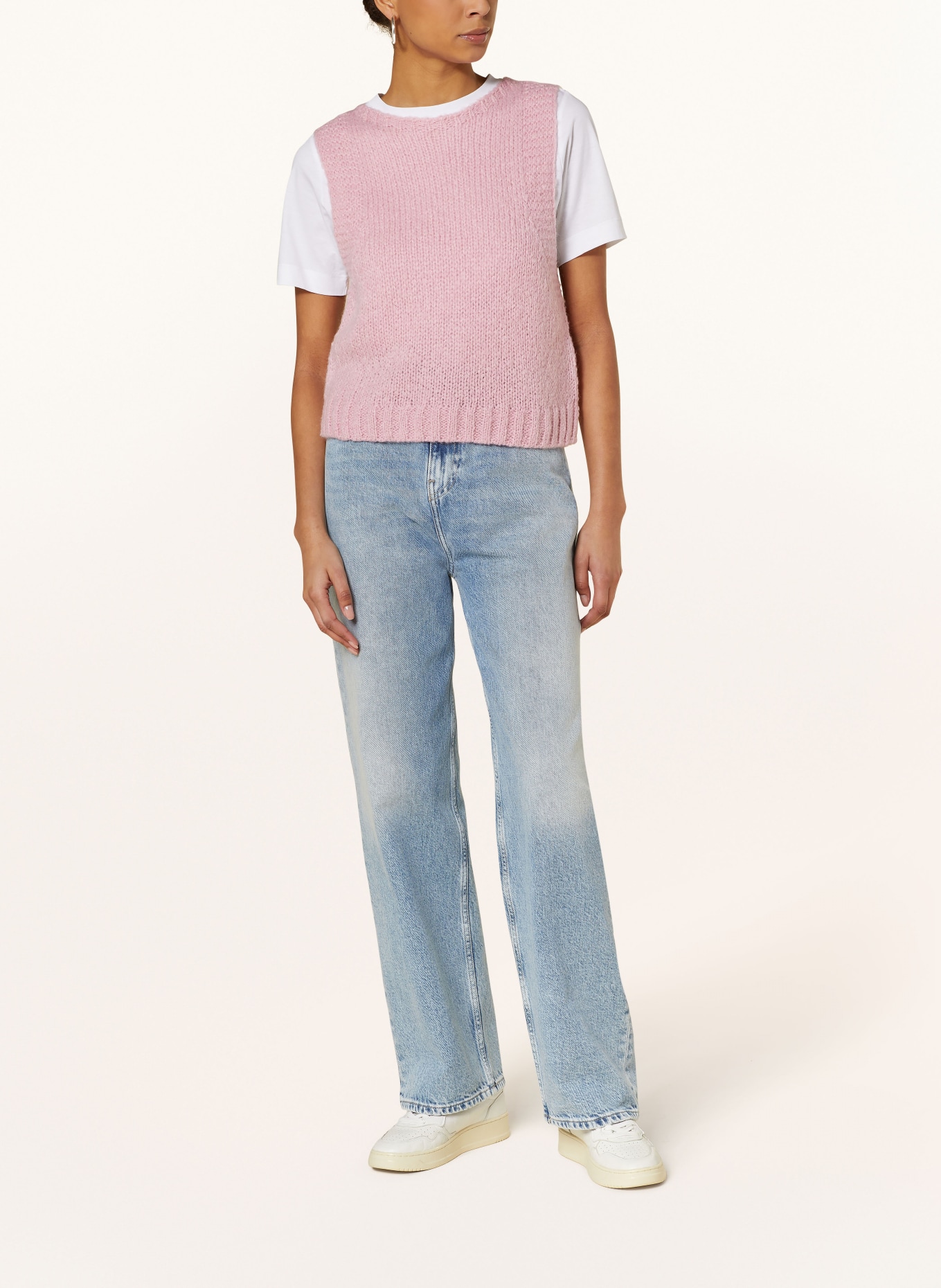 oui Sweater vest, Color: PINK (Image 2)