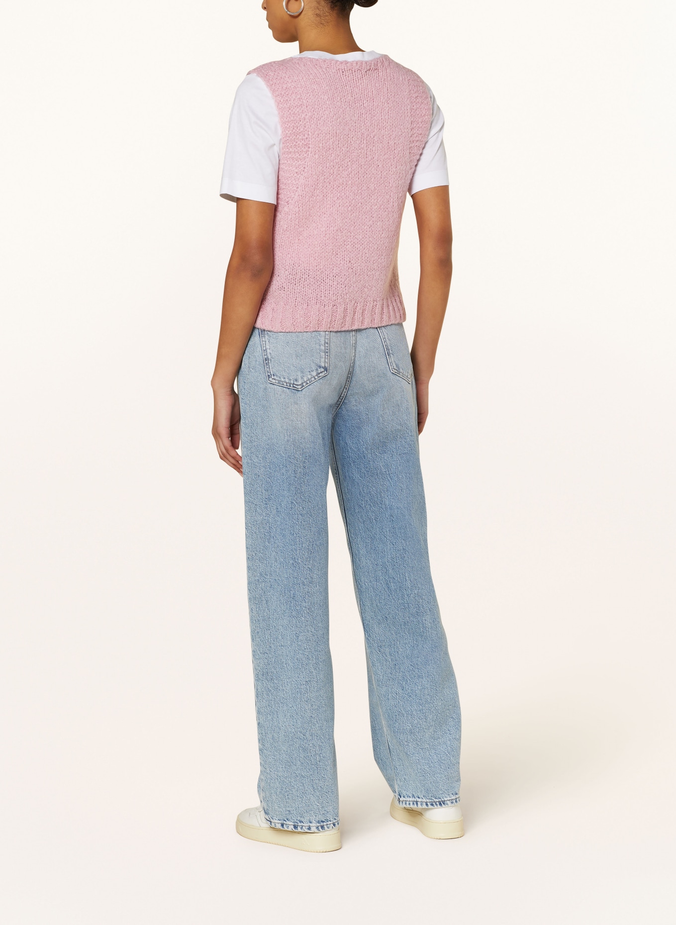 oui Sweater vest, Color: PINK (Image 3)