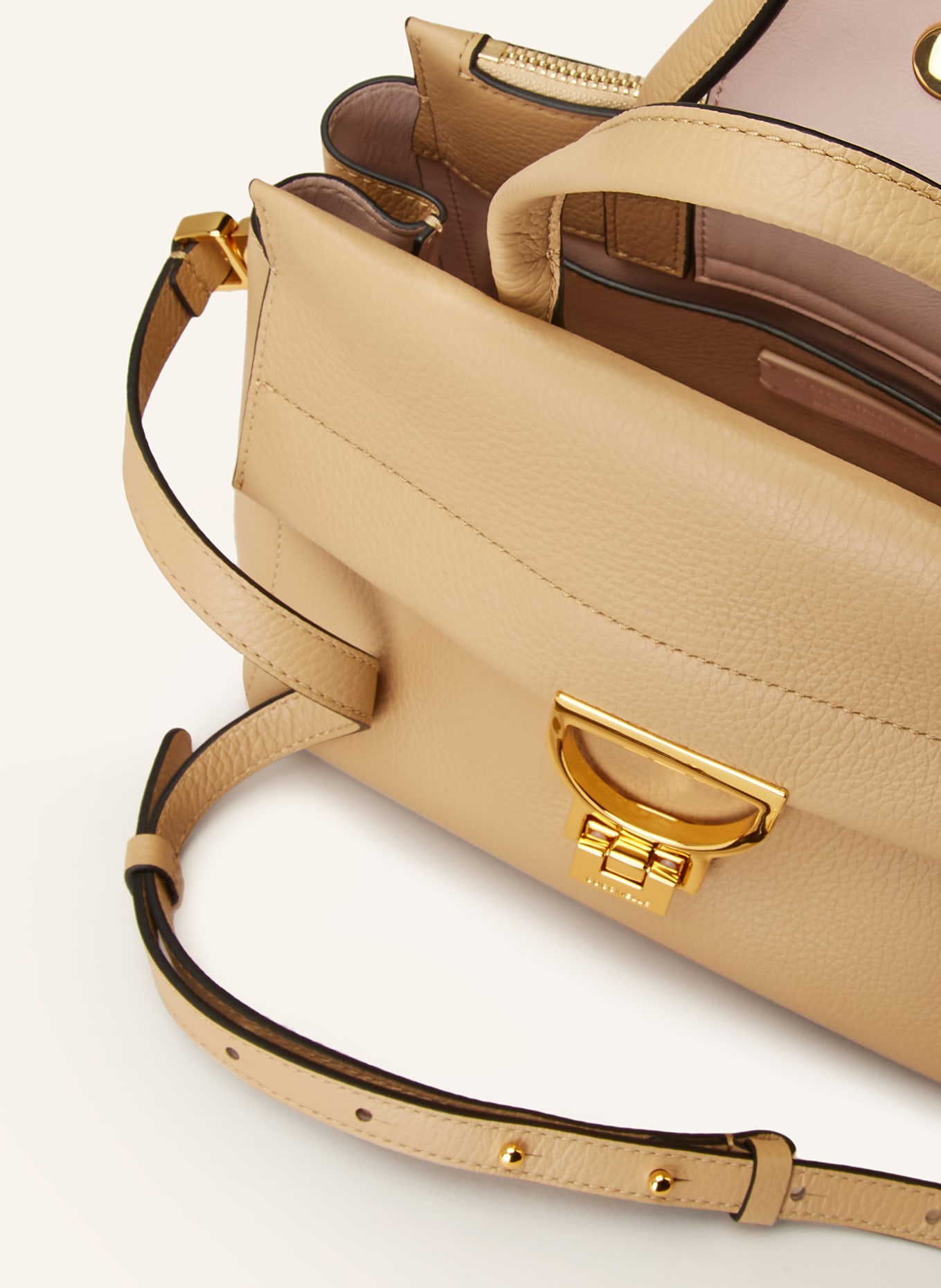 COCCINELLE Handbag, Color: CAMEL (Image 3)