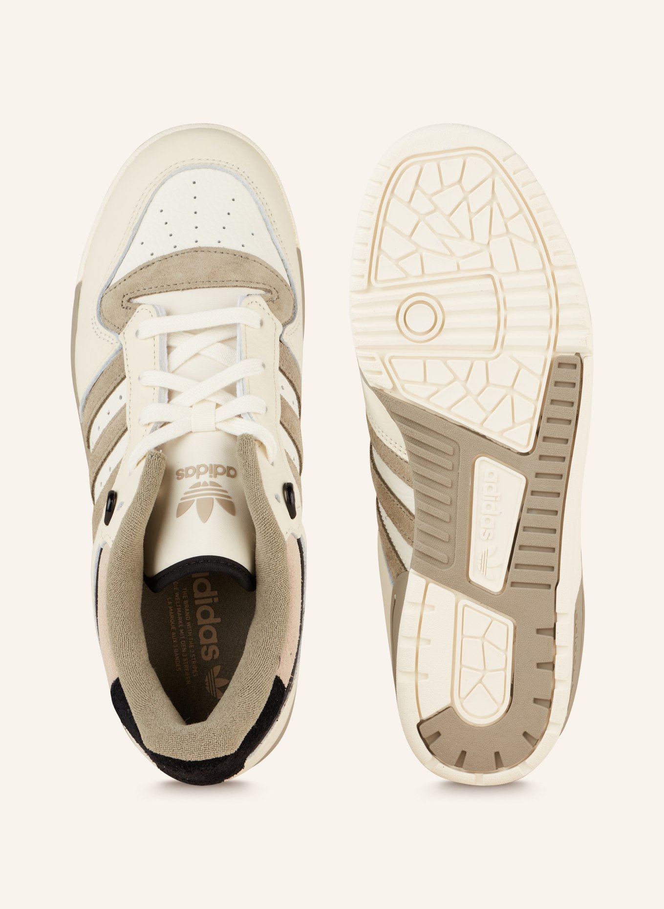 adidas Originals Sneakersy RIVALRY 86, Kolor: ECRU/ JASNOZIELONY (Obrazek 5)