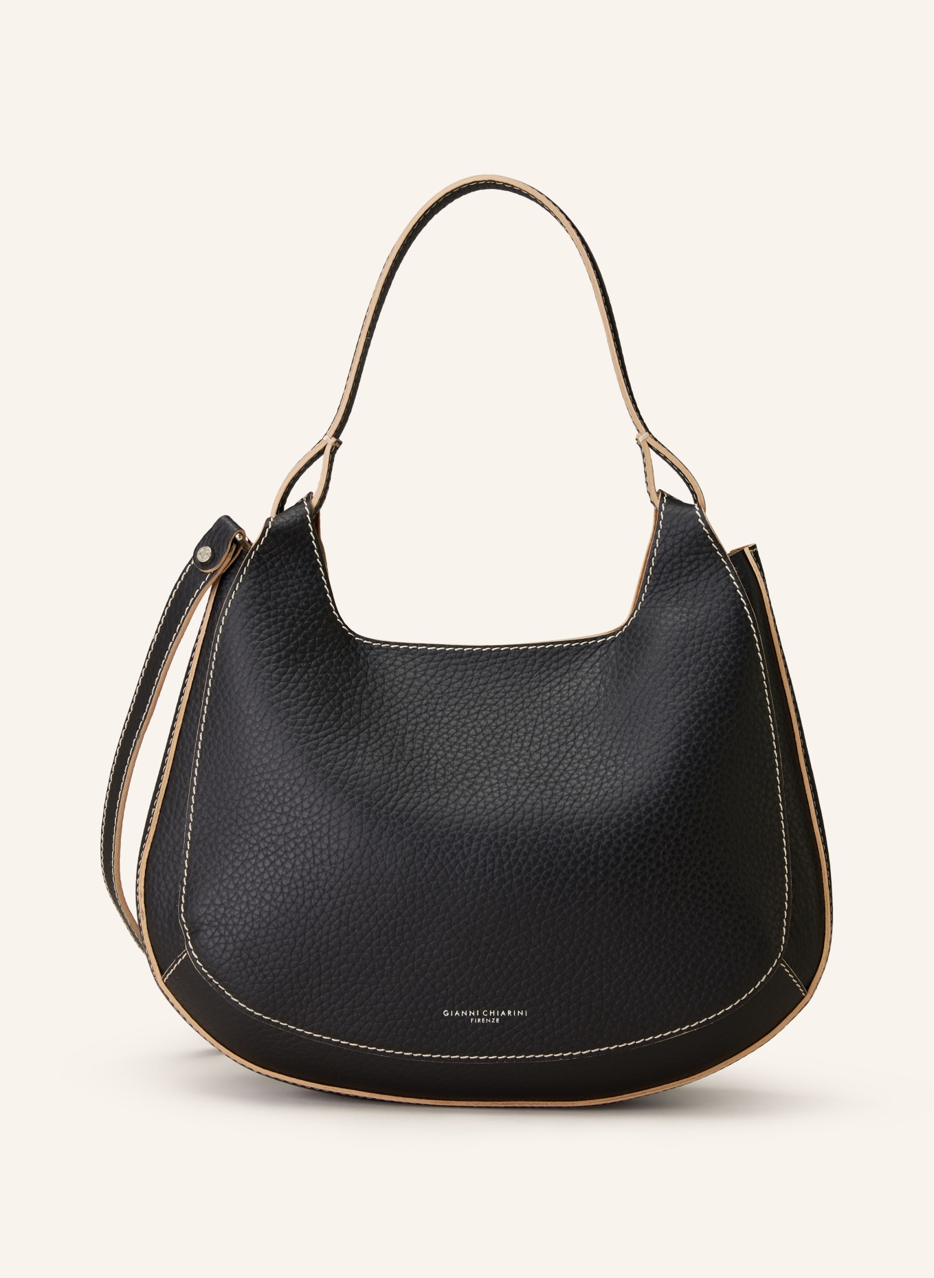 GIANNI CHIARINI Hobo bag CLOE, Color: BLACK (Image 1)