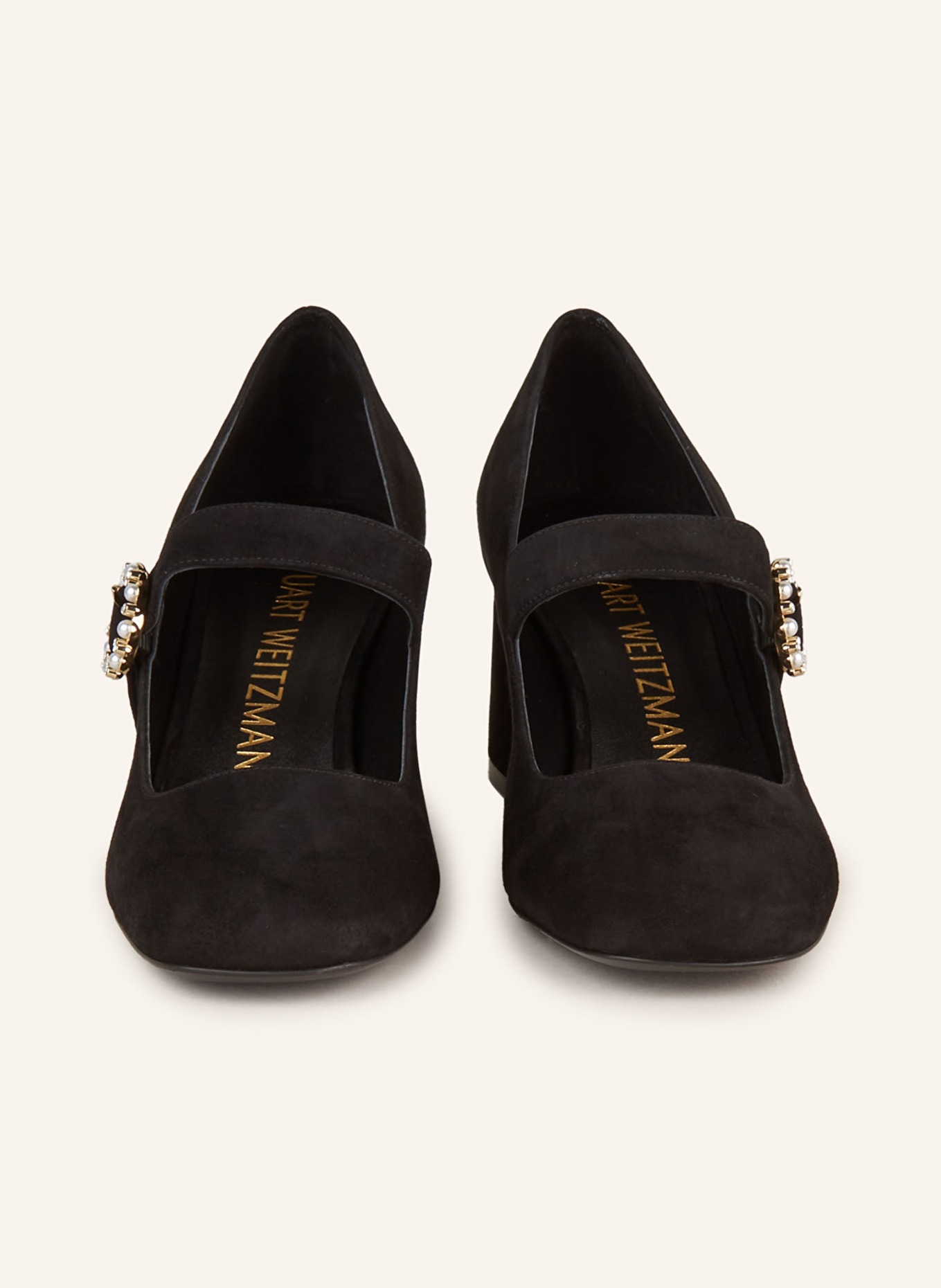 Stuart weitzman black pumps hotsell