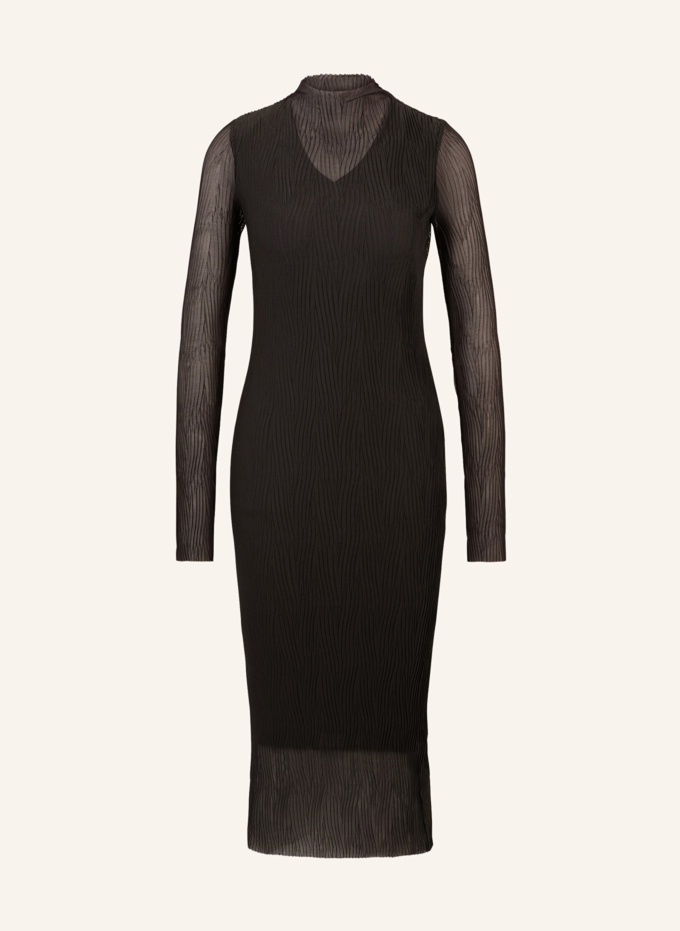 BOSS Mesh dress EVIBA, Color: BLACK (Image 1)