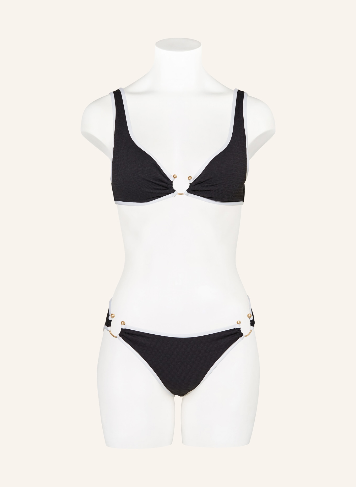 SEAFOLLY Dół od bikini basic BEACH BOUND, Kolor: CZARNY (Obrazek 2)