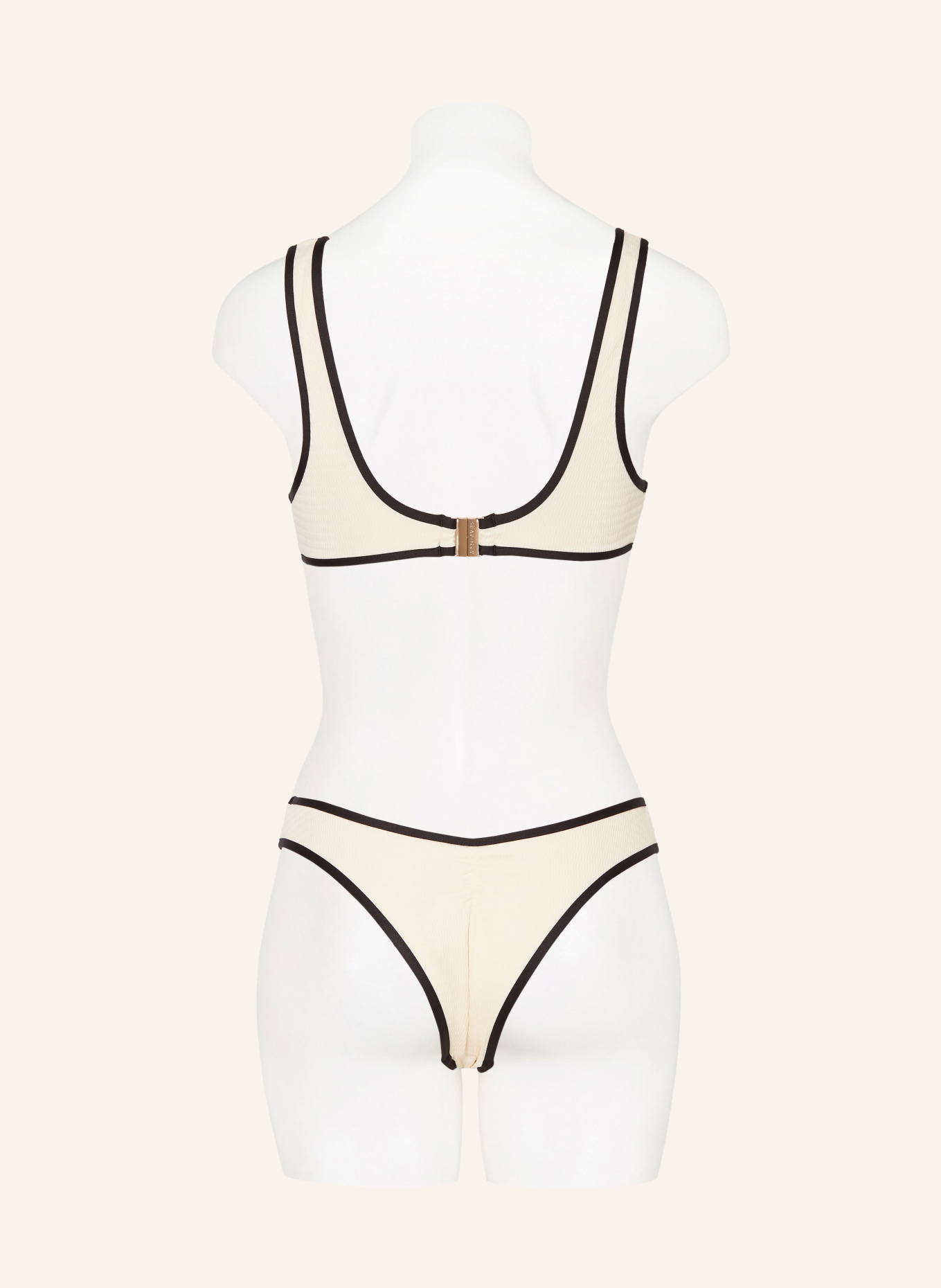 SEAFOLLY Bralette bikini top BEACH BOUND, Color: ECRU (Image 3)