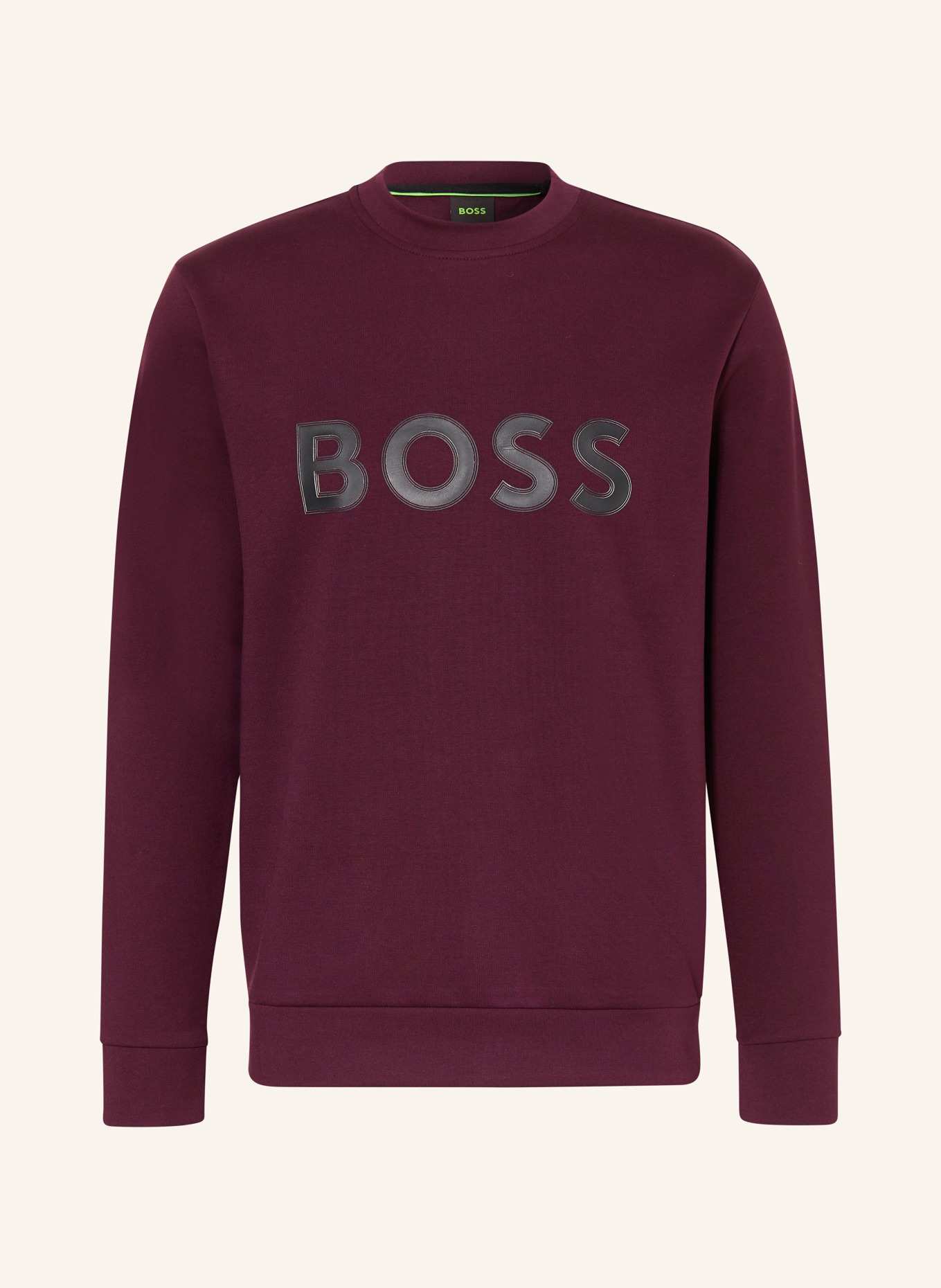 BOSS Sweatshirt SALBO, Color: DARK PURPLE (Image 1)