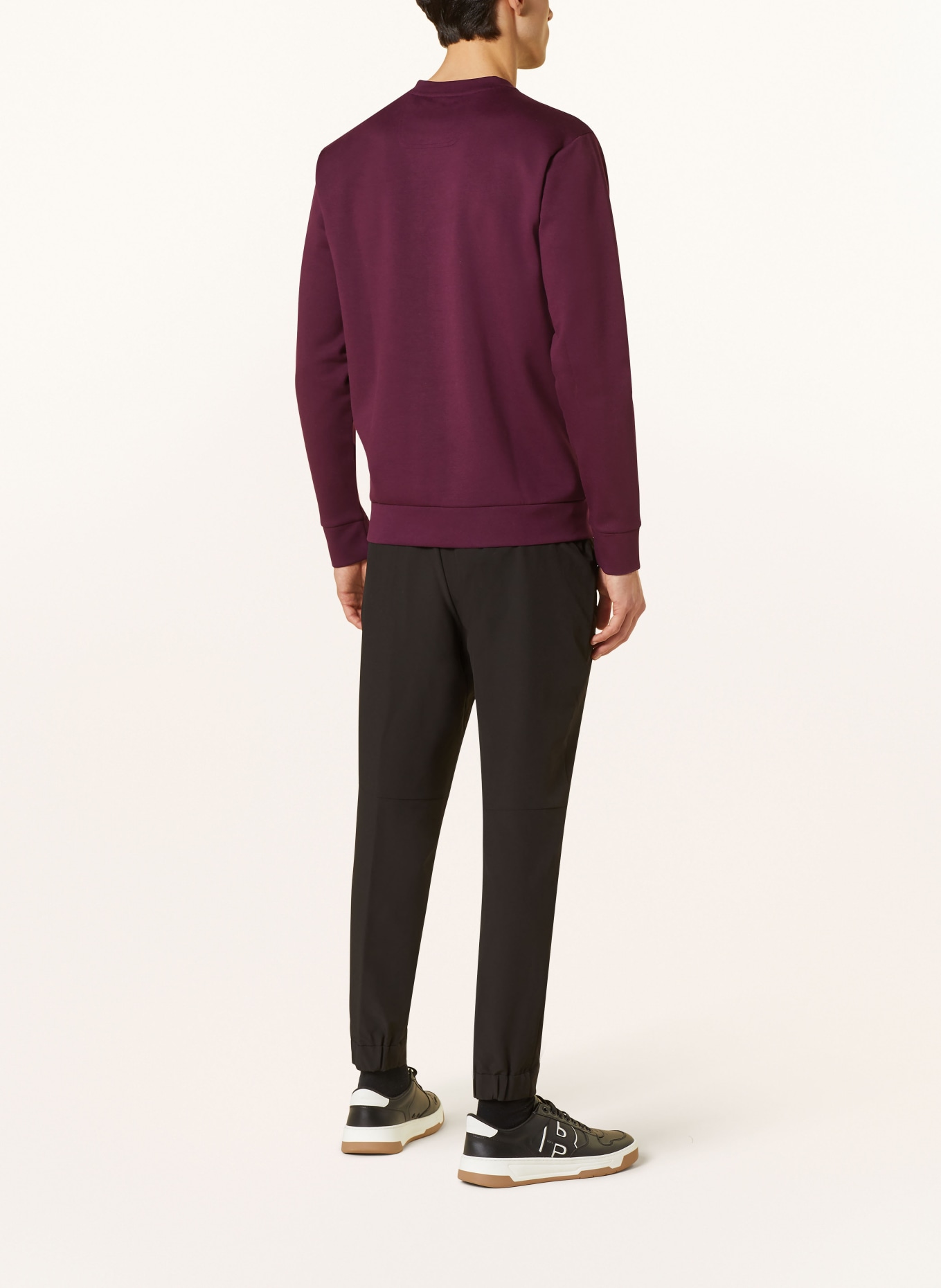BOSS Sweatshirt SALBO, Color: DARK PURPLE (Image 3)