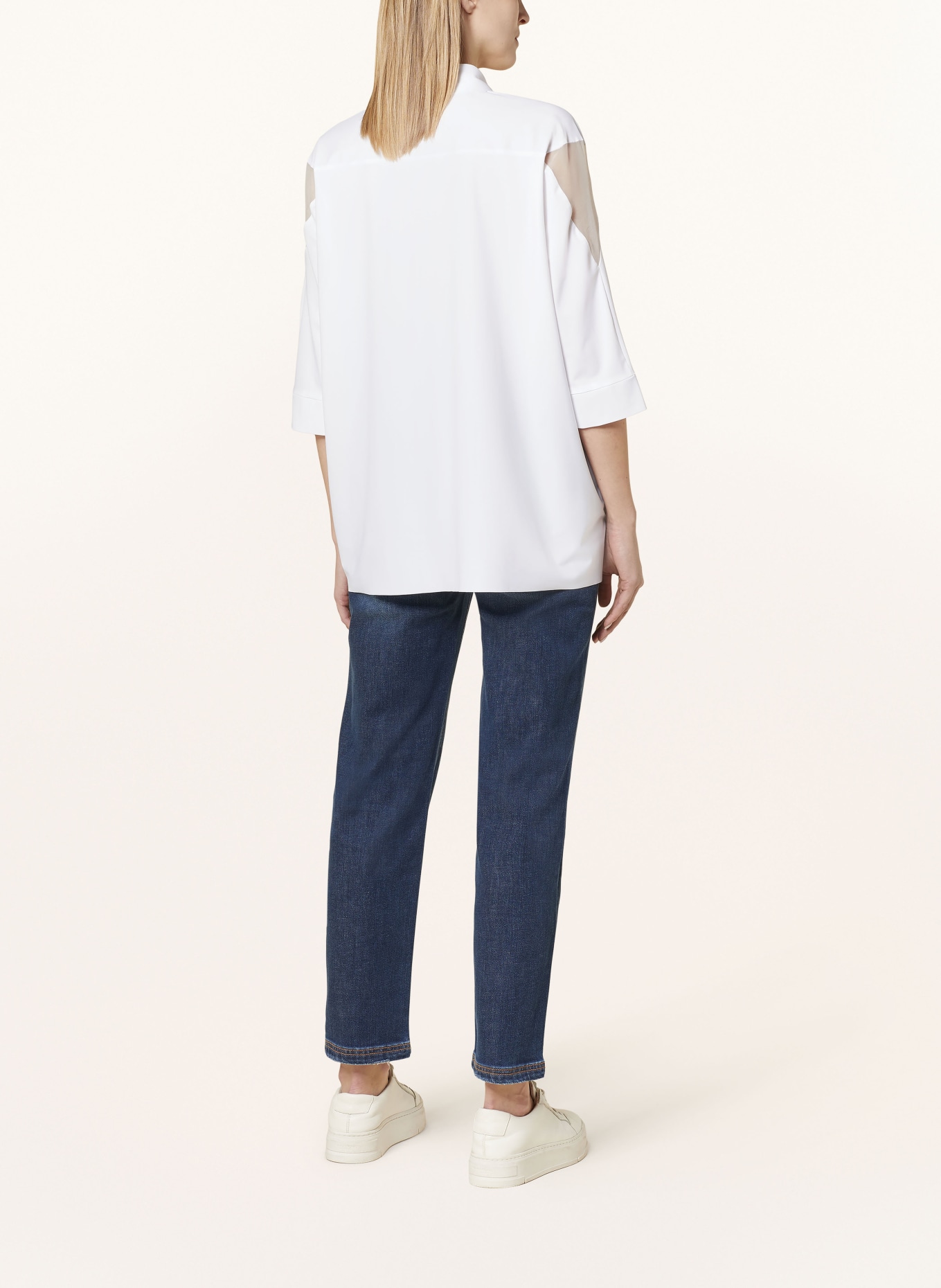 ULLI EHRLICH SPORTALM Shirt blouse, Color: WHITE (Image 3)