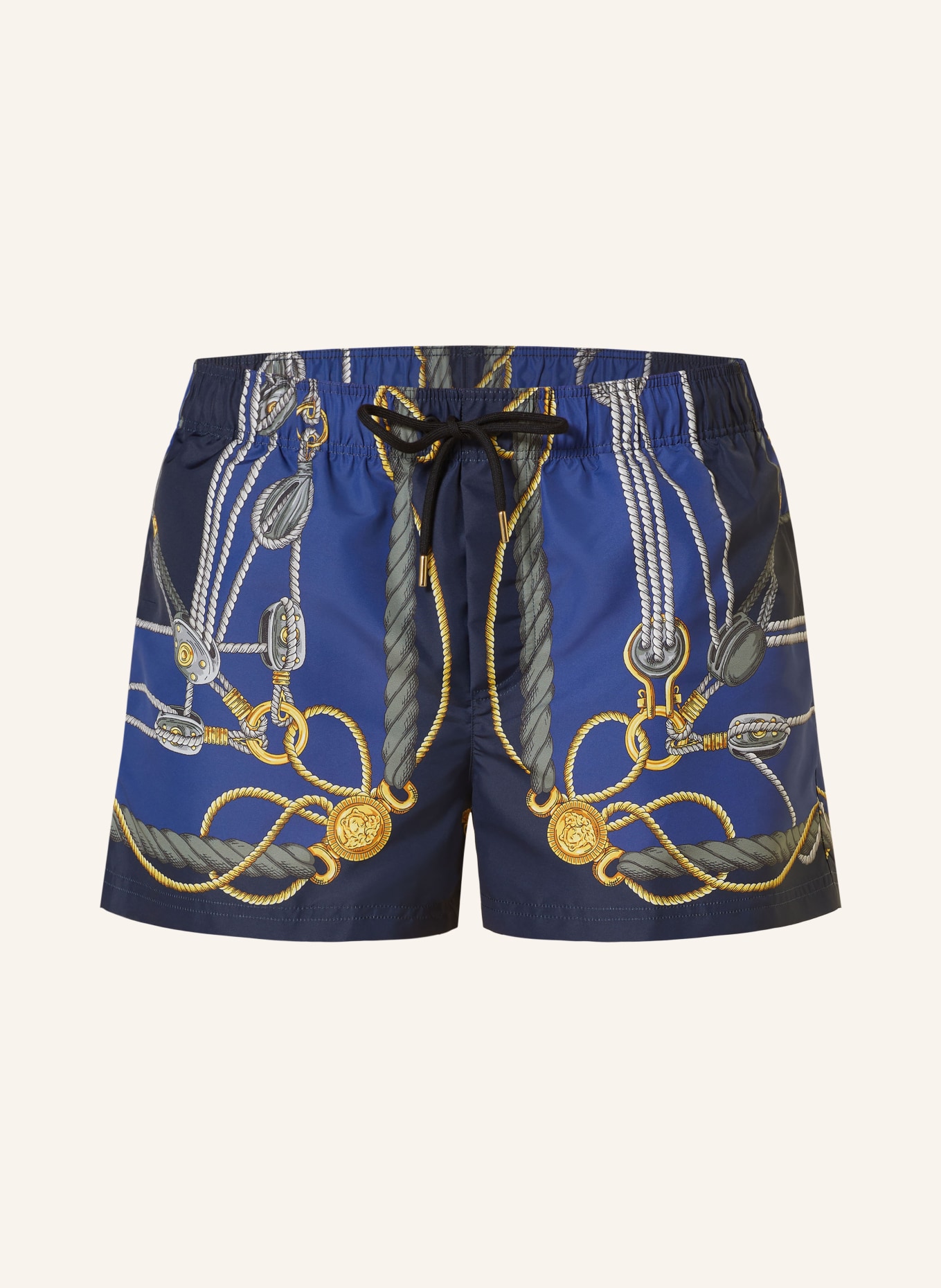 VERSACE Swim shorts, Color: DARK BLUE/ GOLD (Image 1)