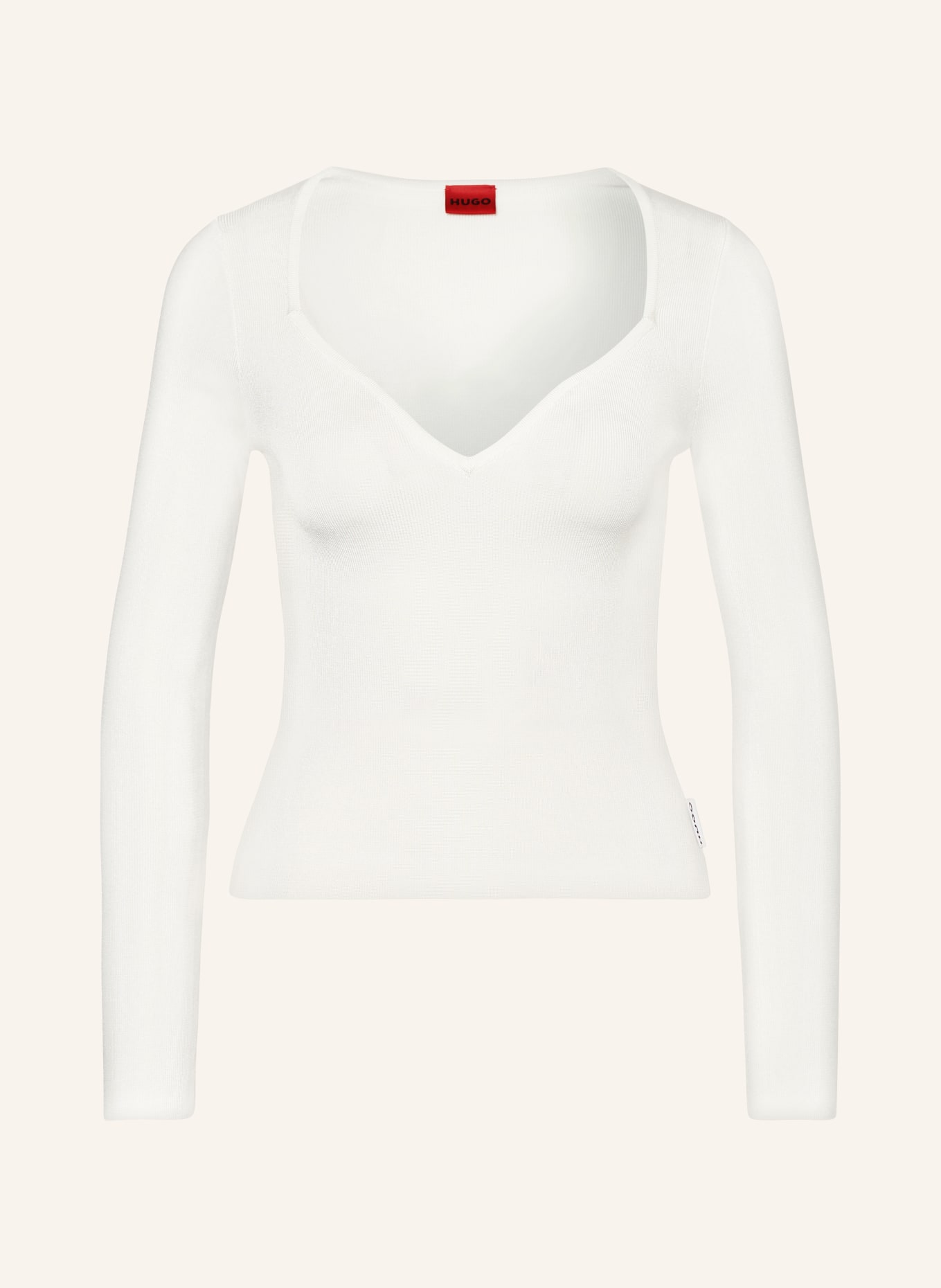 HUGO Sweater SATCH, Color: WHITE (Image 1)