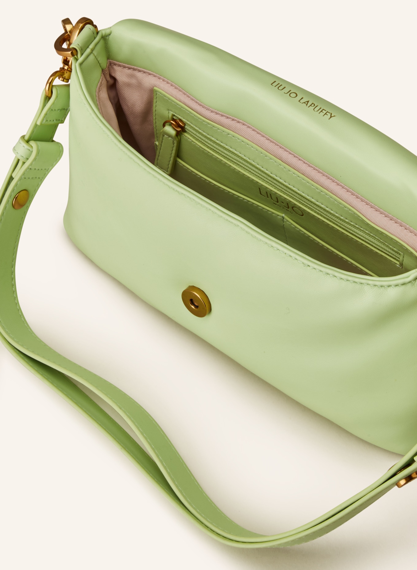 LIU JO Crossbody bag, Color: LIGHT GREEN (Image 3)