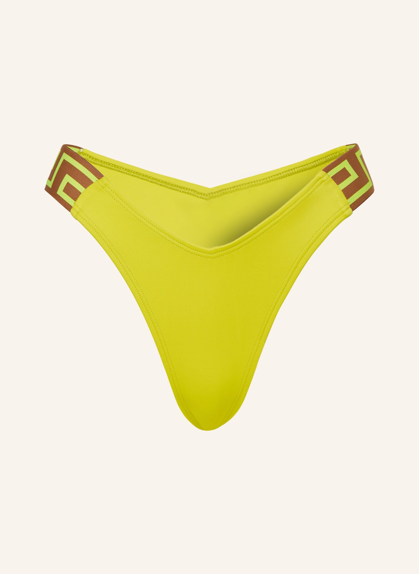 VERSACE Brazilian-Bikini-Hose, Farbe: GELB/ CAMEL/ NEONGELB (Bild 1)