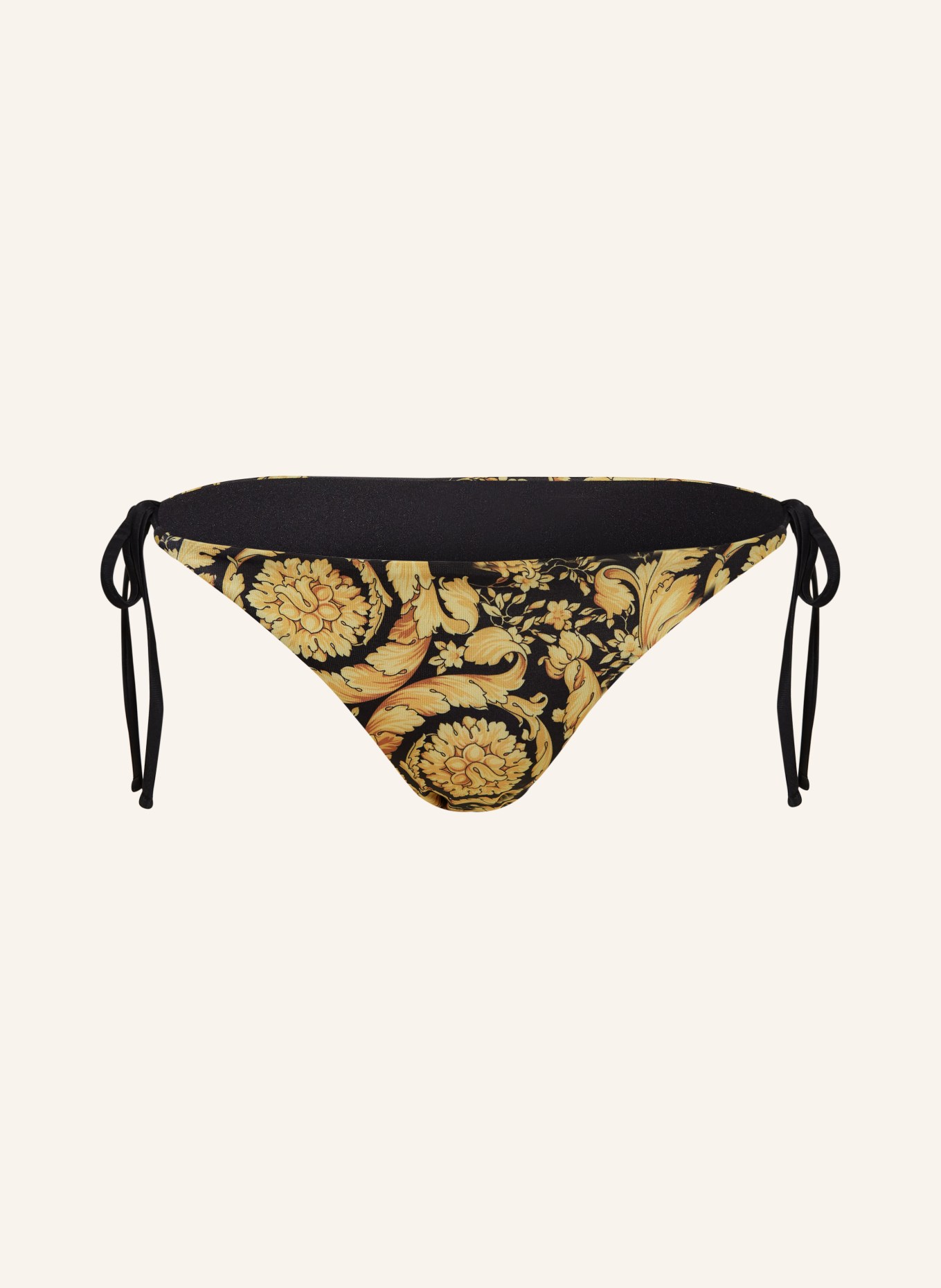 VERSACE Triangle bikini bottoms, Color: BLACK/ GOLD (Image 1)