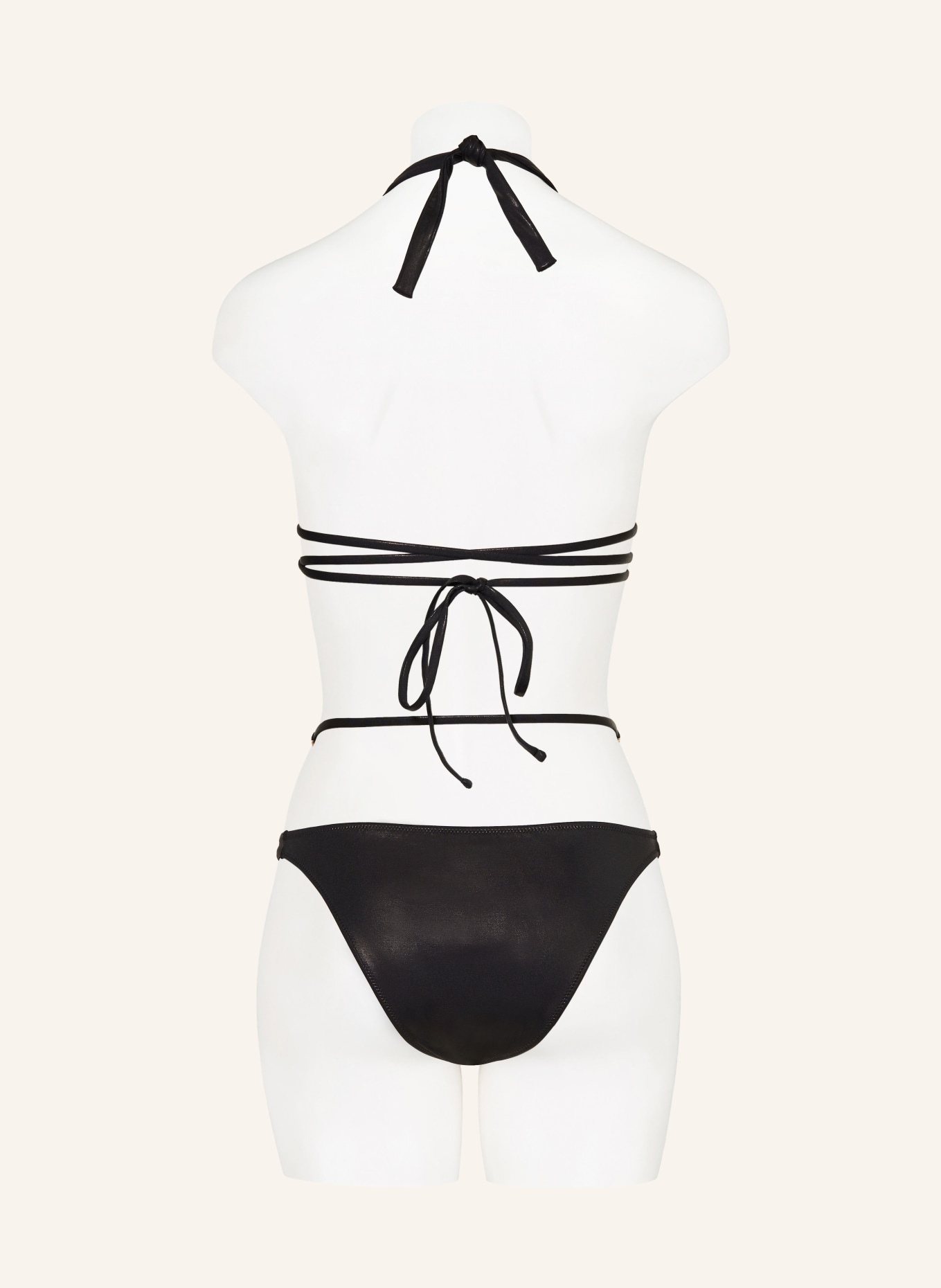 VERSACE Basic bikini bottoms, Color: BLACK (Image 3)