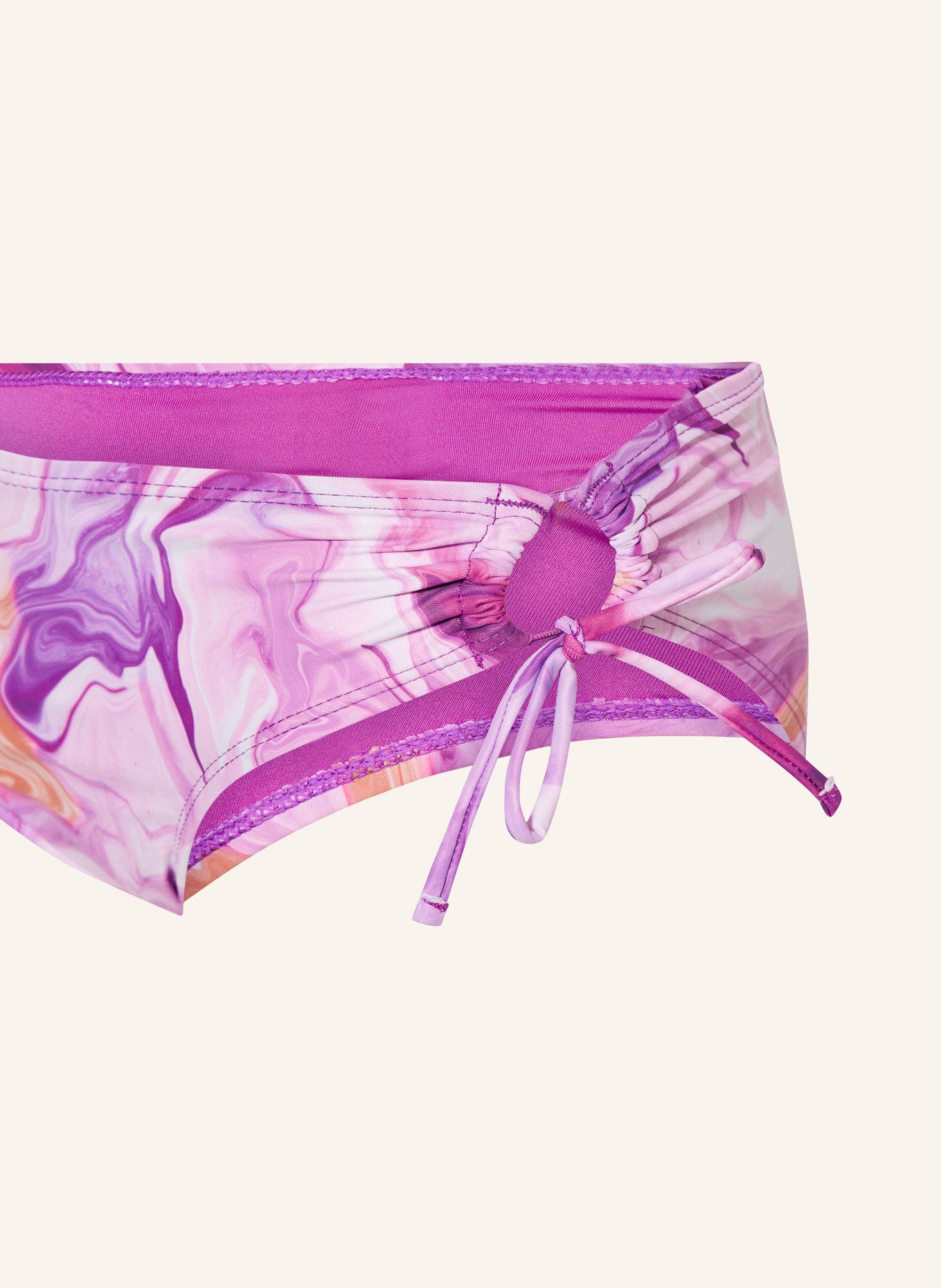 SEAFOLLY Bralette-Bikini ELECTRIC SUNSET, Farbe: FUCHSIA/ DUNKELORANGE/ WEISS (Bild 3)