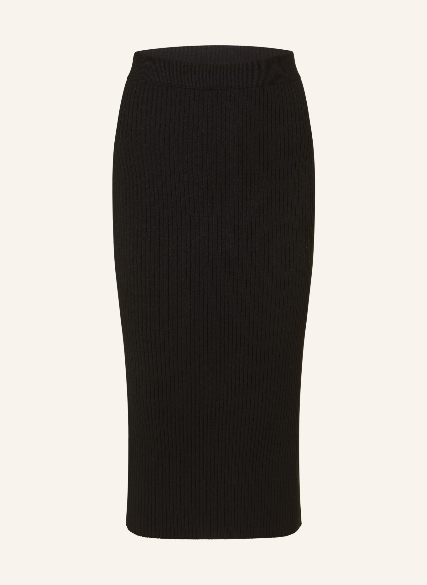 WEEKEND MaxMara Knit skirt CALOTTA, Color: BLACK (Image 1)