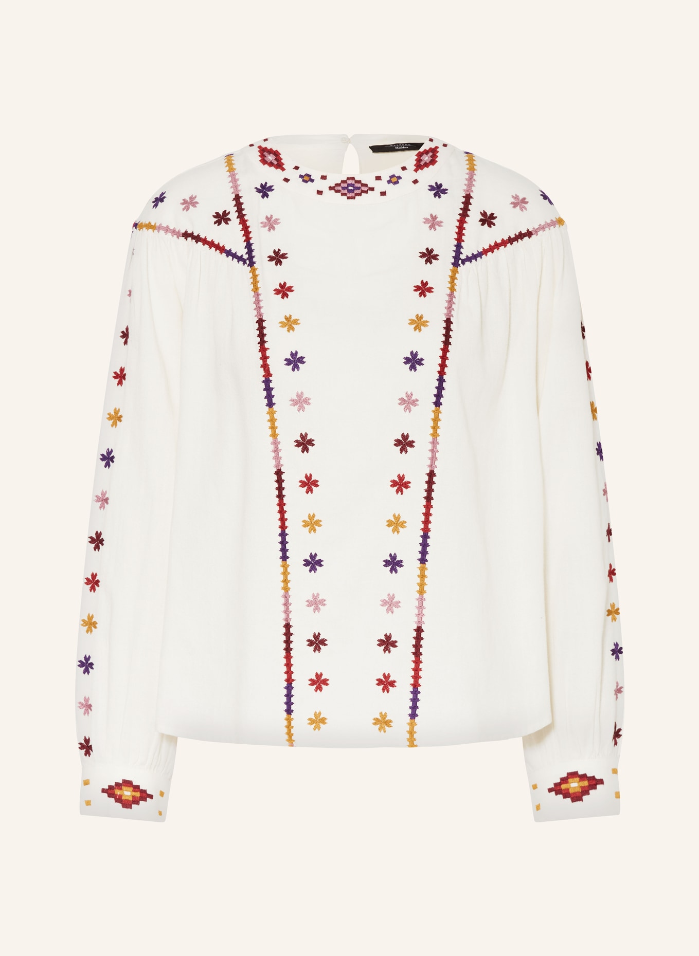 WEEKEND MaxMara Shirt blouse ZAMPA, Color: WHITE (Image 1)
