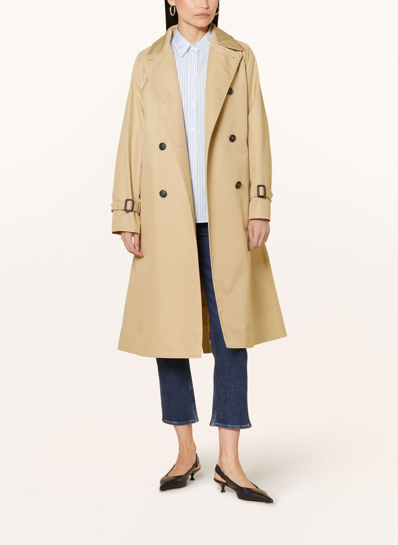 WEEKEND MaxMara Trench coat CANASTA, Color: BEIGE (Image 2)