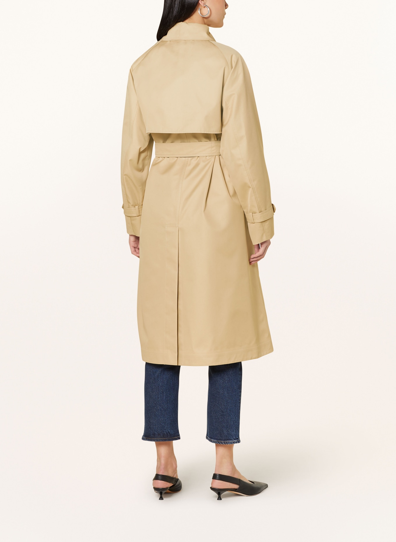 WEEKEND MaxMara Trench coat CANASTA, Color: BEIGE (Image 3)