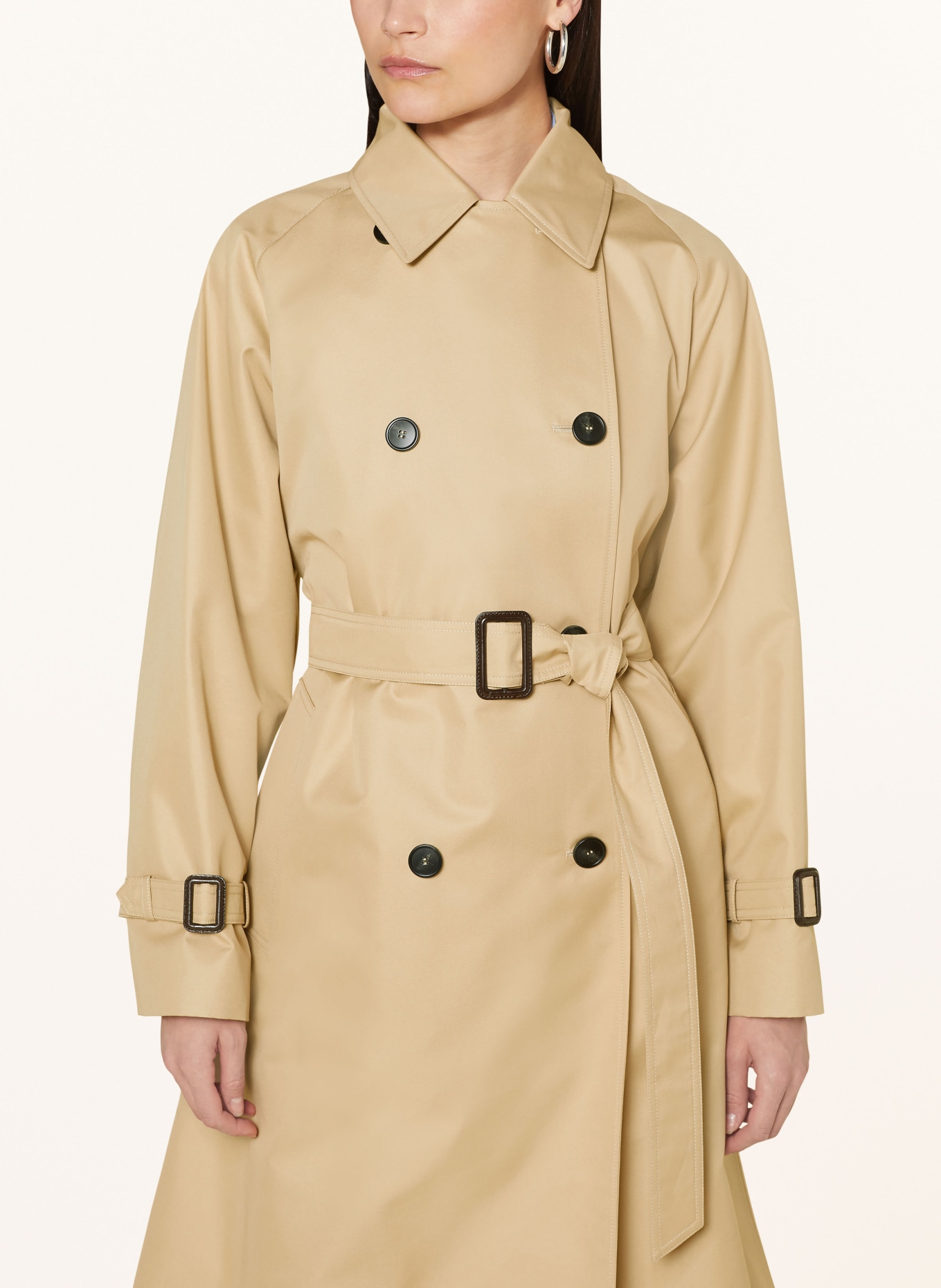 WEEKEND MaxMara Trench coat CANASTA, Color: BEIGE (Image 4)