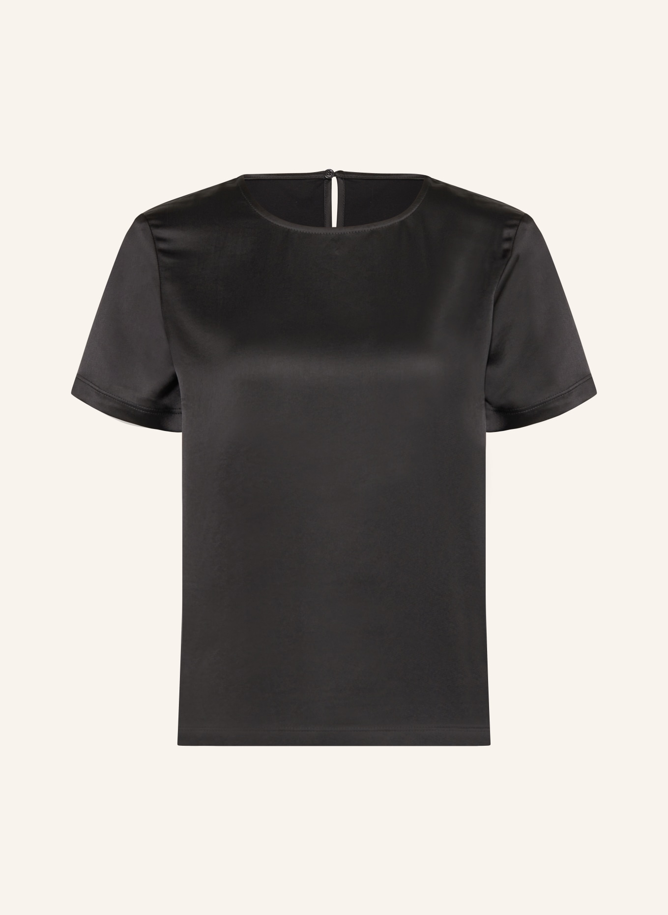 WEEKEND MaxMara Shirt blouse TORRES in mixed materials, Color: BLACK (Image 1)
