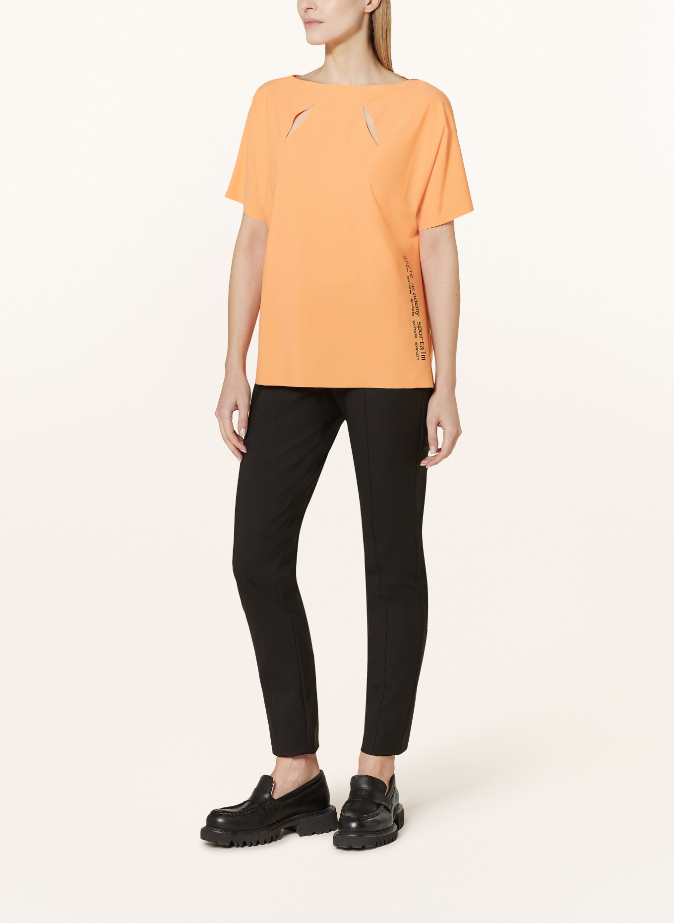 SPORTALM Shirt blouse with 3/4 sleeves, Color: ORANGE (Image 2)