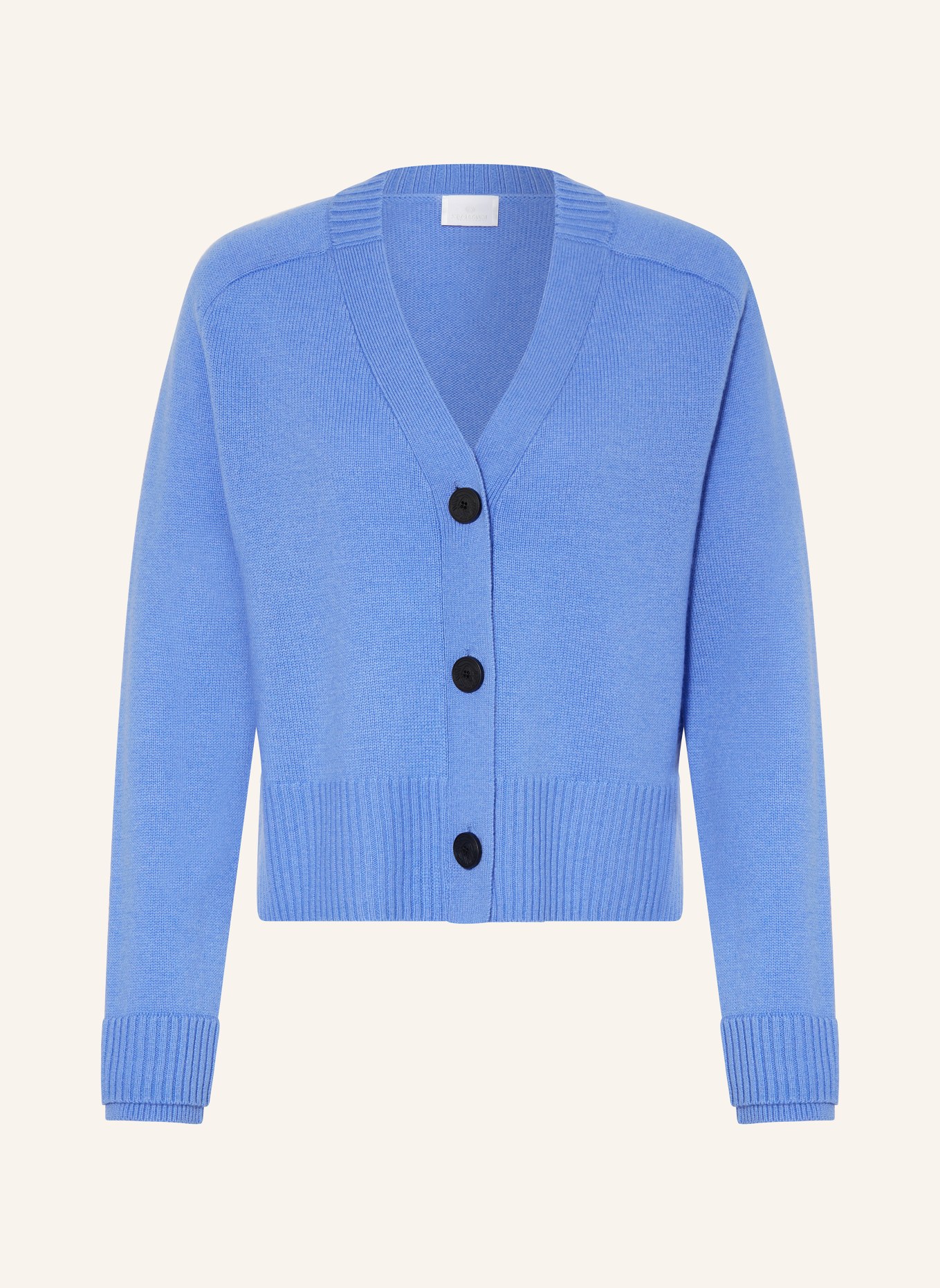 SPORTALM Cashmere cardigan, Color: BLUE (Image 1)