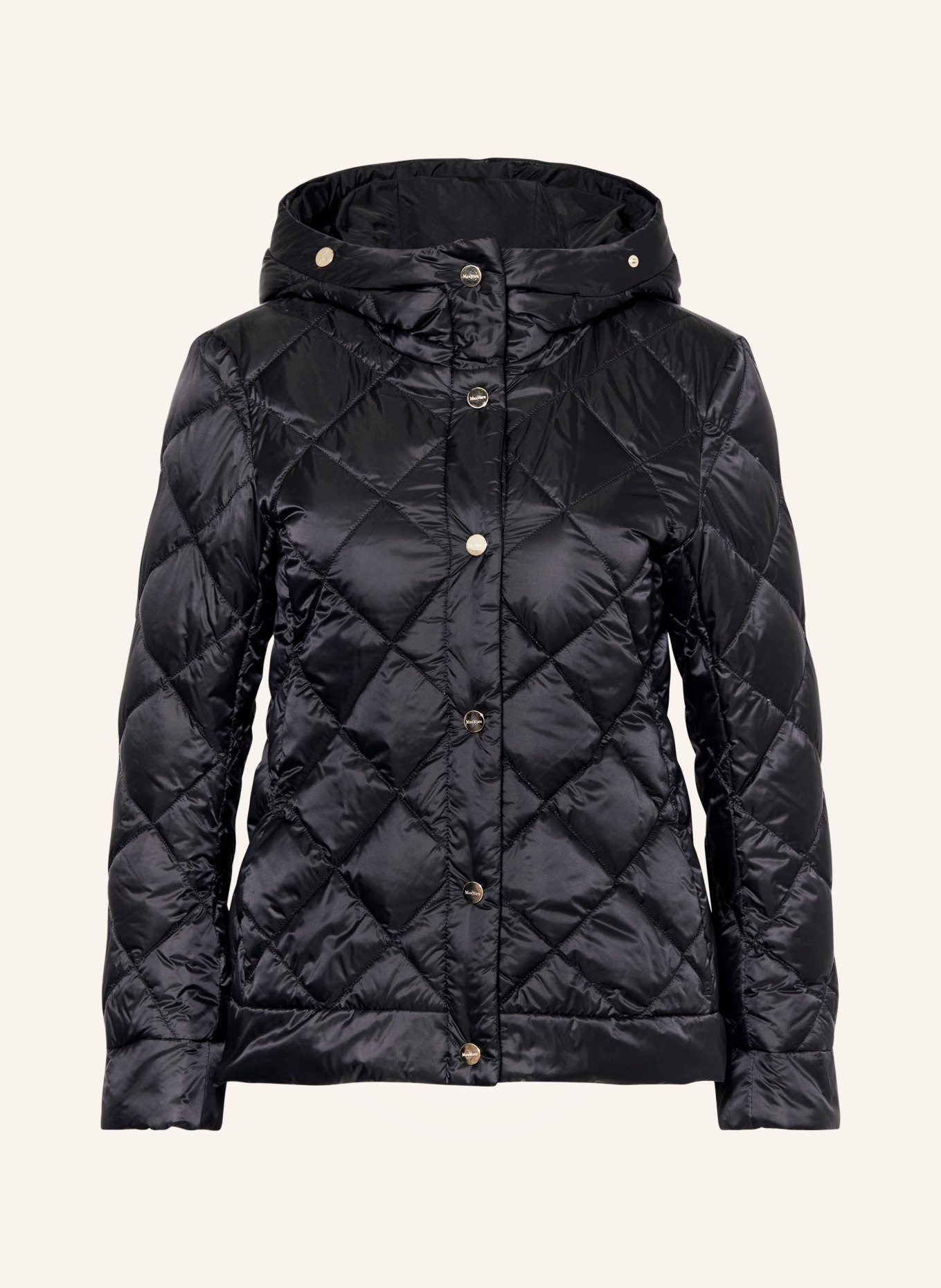 Max Mara Quilted jacket RISOFT, Color: BLACK (Image 1)
