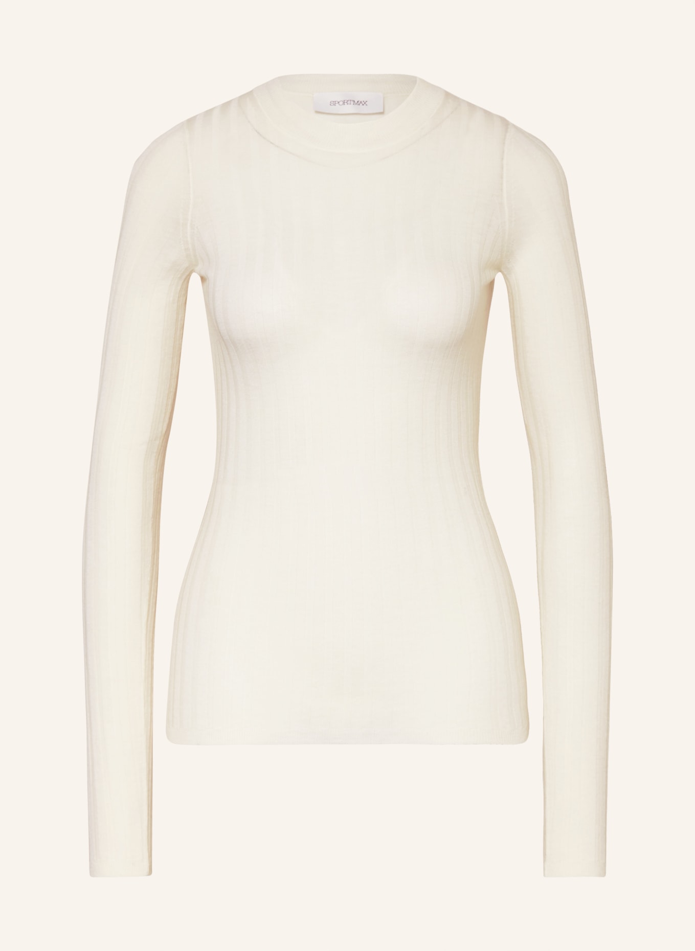 SPORTMAX Sweater MURENA, Color: WHITE (Image 1)