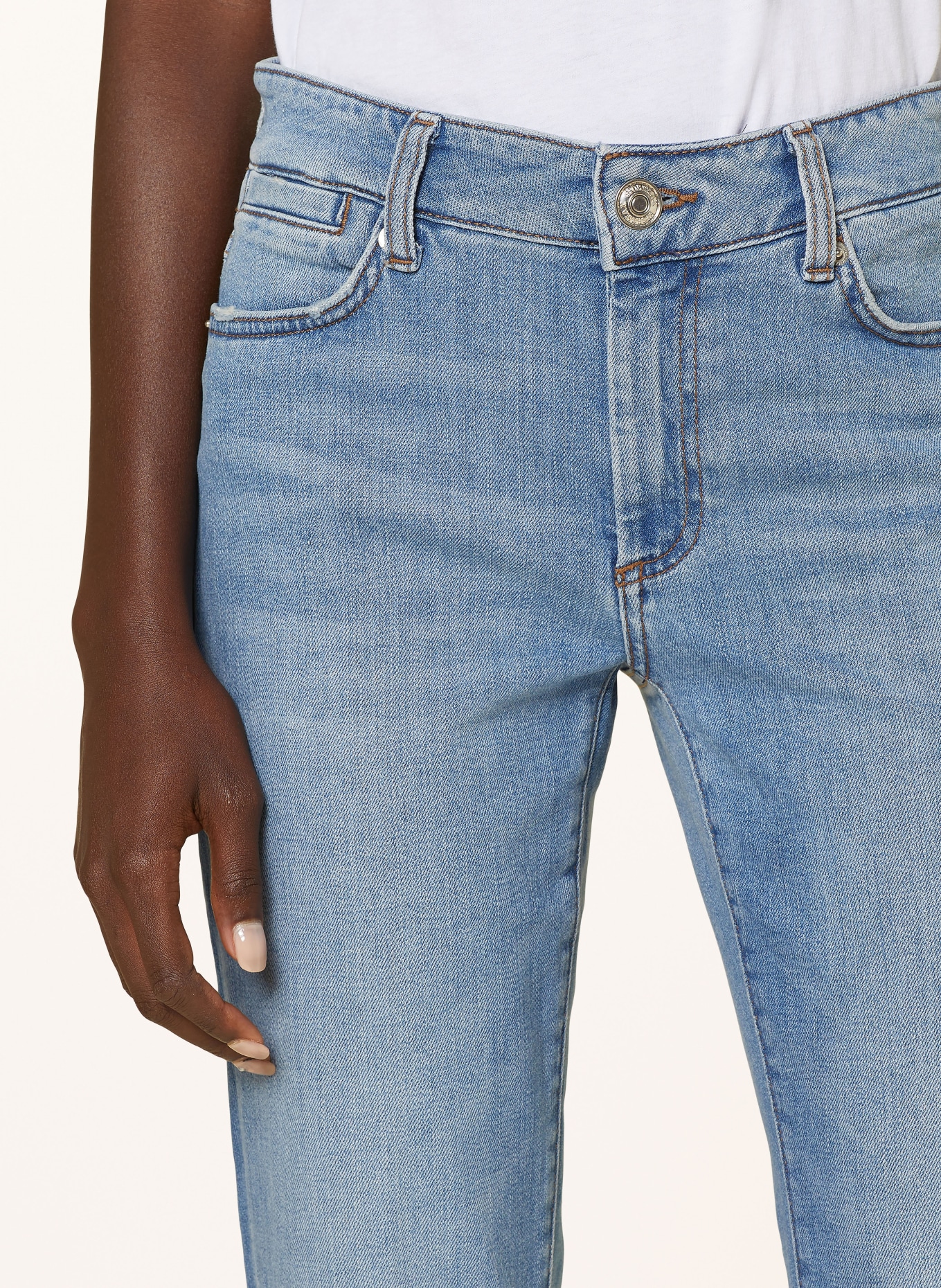 SPORTMAX 7/8 jeans UMBRIA, Color: 005 MIDNIGHTBLUE (Image 5)
