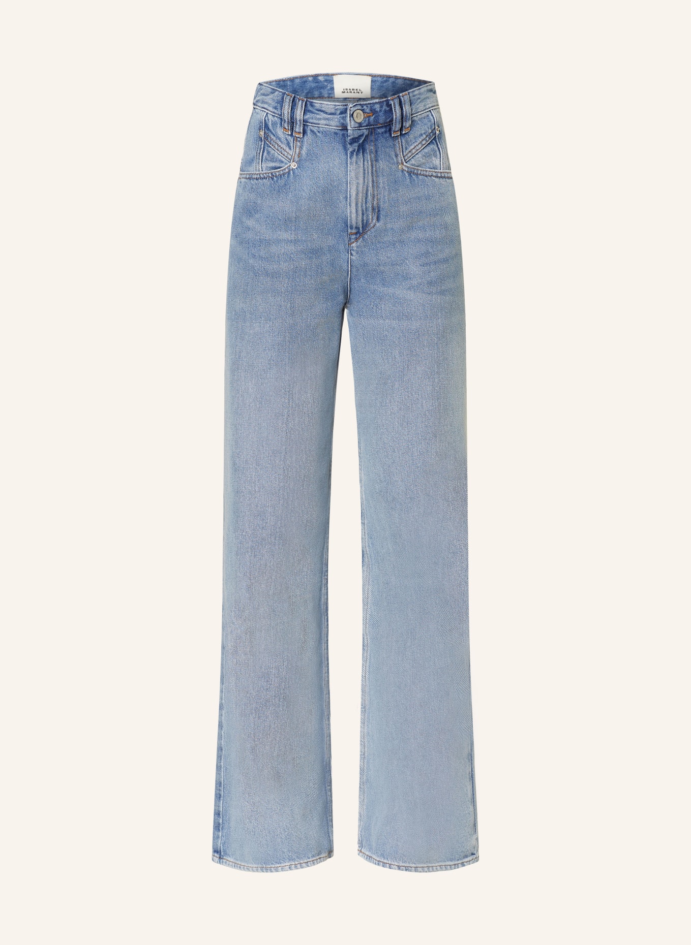 ISABEL MARANT Straight Jeans LEMONY-GB, Farbe: 30IB ICE BLUE (Bild 1)