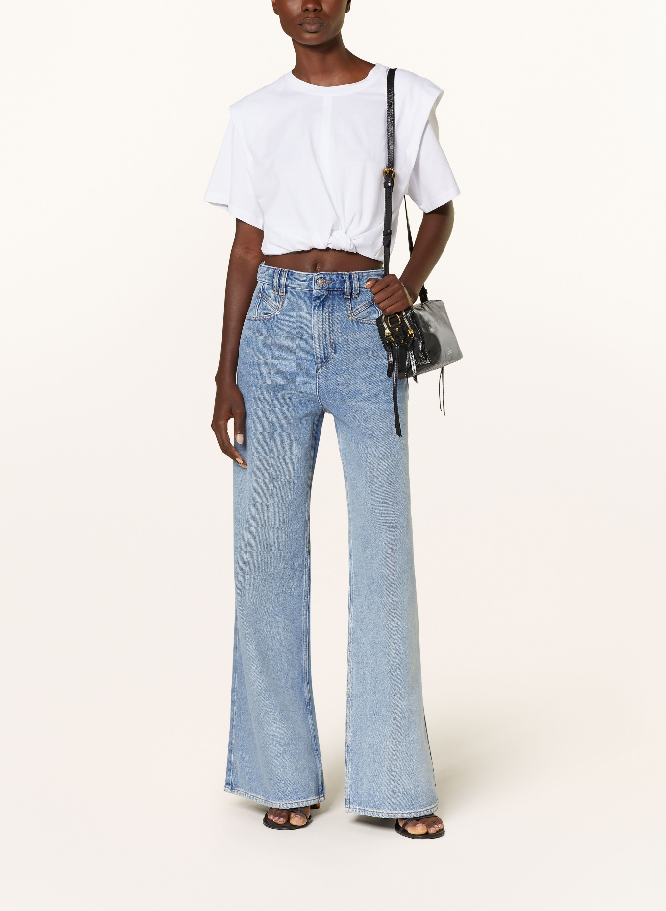 ISABEL MARANT Jeansy straight LEMONY-GB: 30IB ICE BLUE