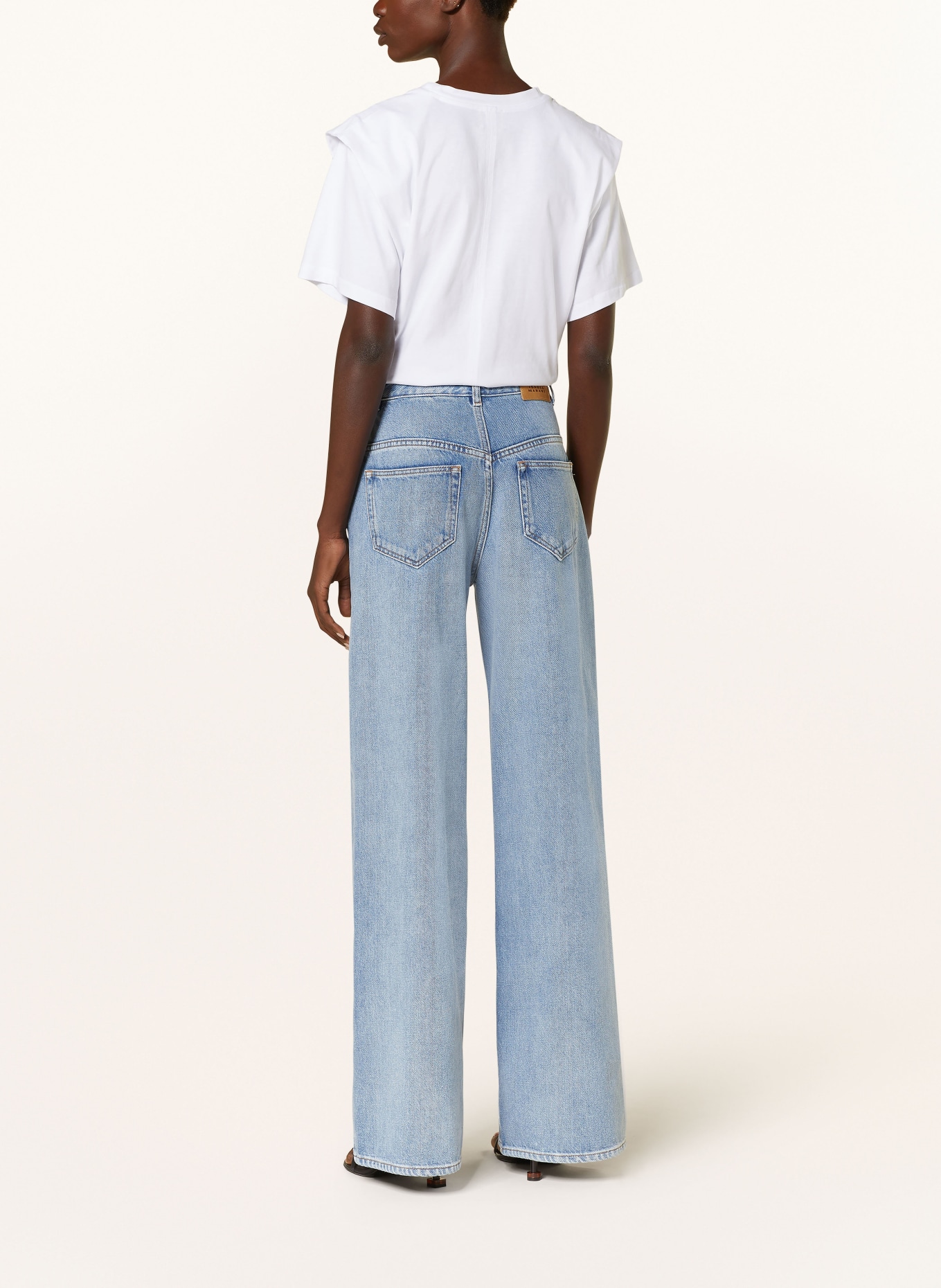 ISABEL MARANT Straight Jeans LEMONY-GB, Farbe: 30IB ICE BLUE (Bild 3)