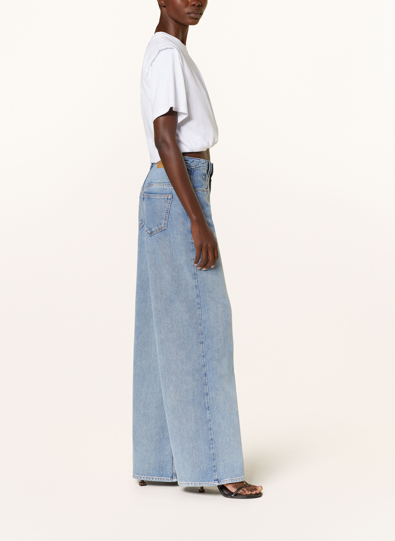 ISABEL MARANT Straight Jeans LEMONY-GB, Farbe: 30IB ICE BLUE (Bild 4)