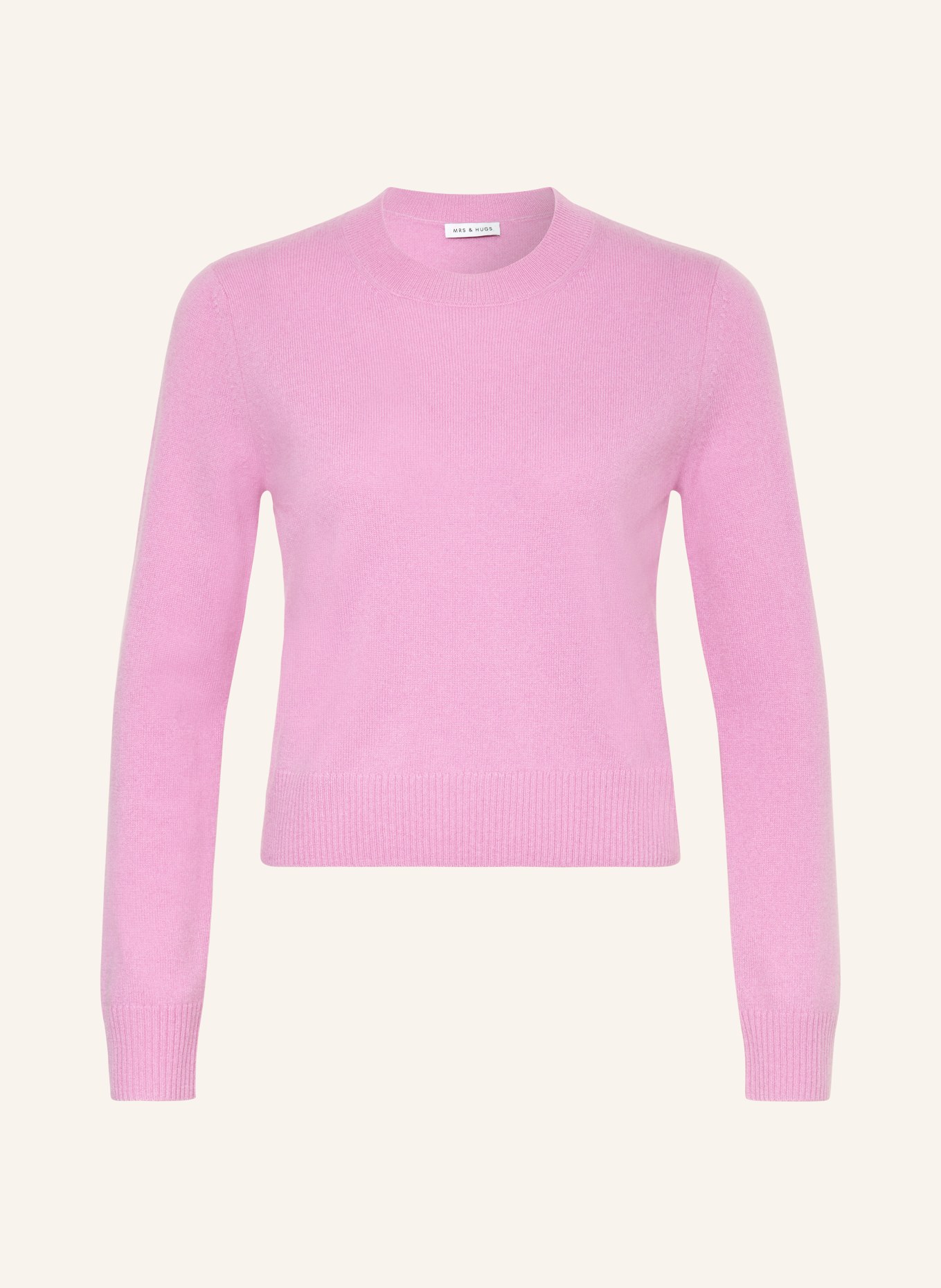 MRS & HUGS Cashmere-Pullover, Farbe: PINK/ ROSA (Bild 1)