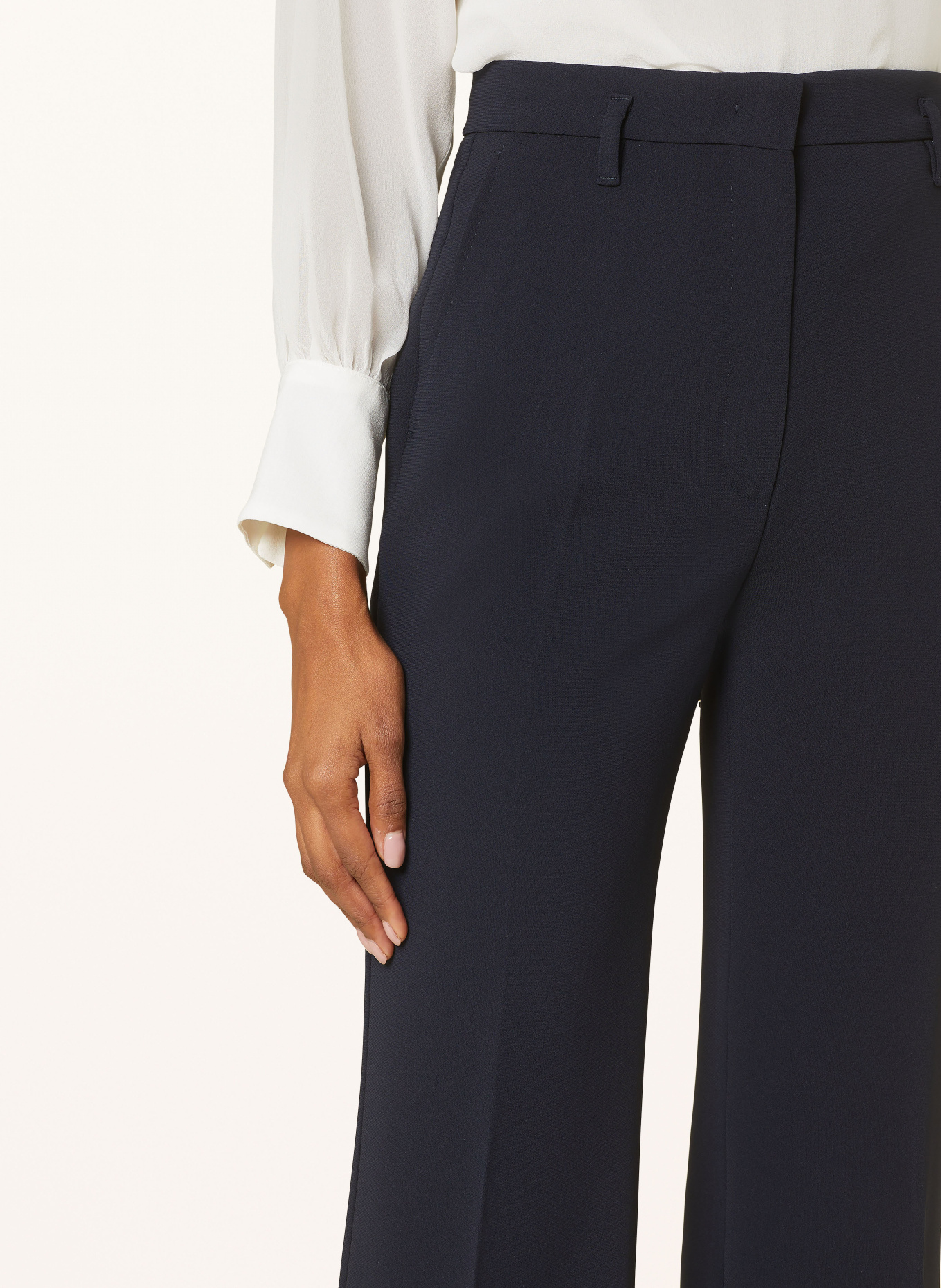 MaxMara STUDIO Trousers SALE, Color: DARK BLUE (Image 5)