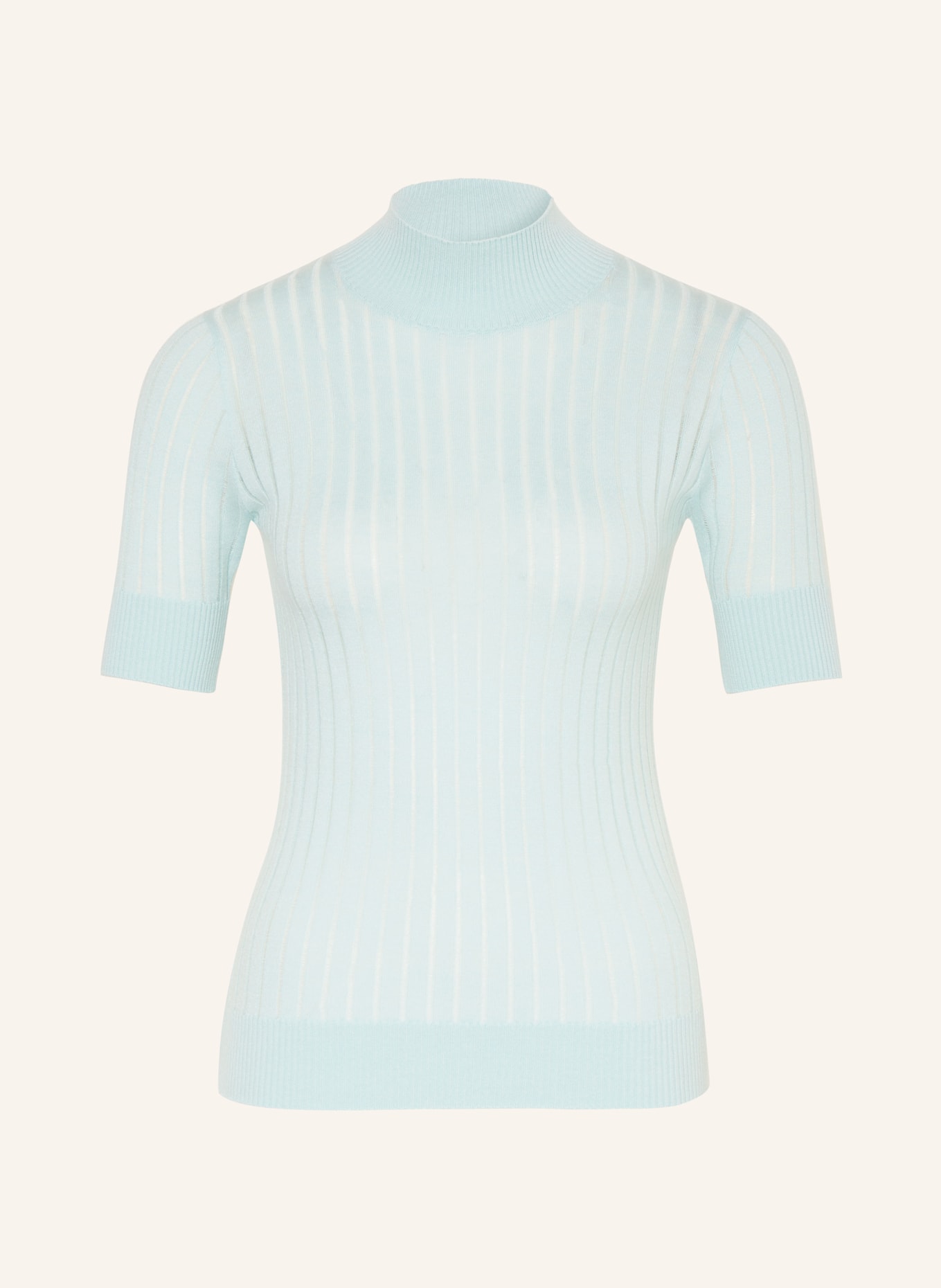 MaxMara STUDIO Strickshirt DILLY mit Seide, Farbe: MINT (Bild 1)