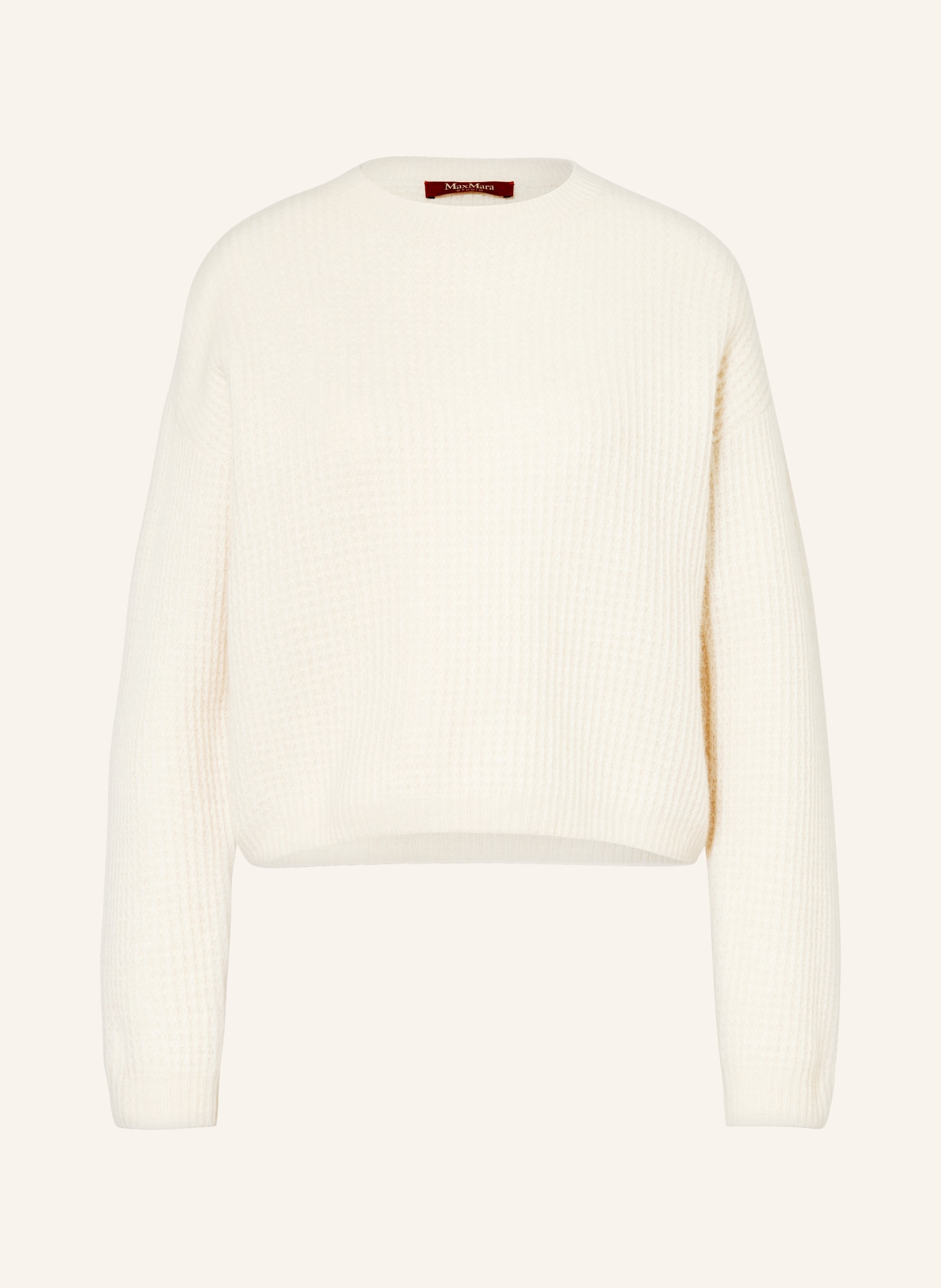 MaxMara STUDIO Cashmere sweater LAERTE, Color: CREAM (Image 1)