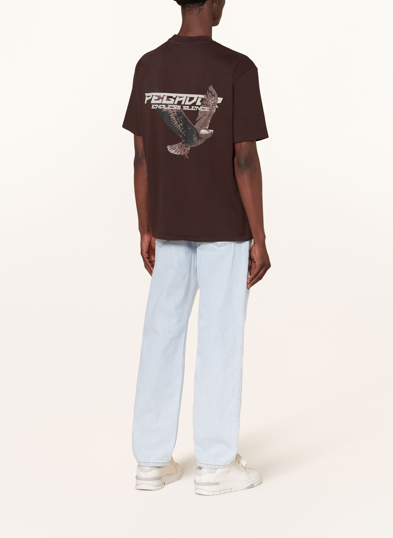 PEGADOR T-shirt FENTON, Kolor: CIEMNOBRĄZOWY (Obrazek 2)