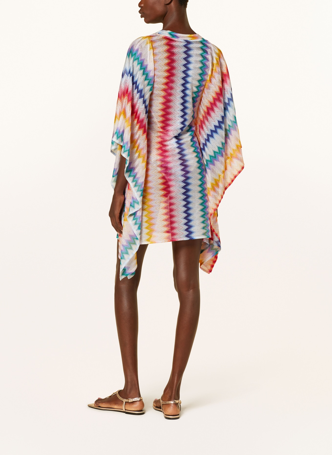 MISSONI Kaftans with glitter thread, Color: RED/ WHITE/ BLUE (Image 3)