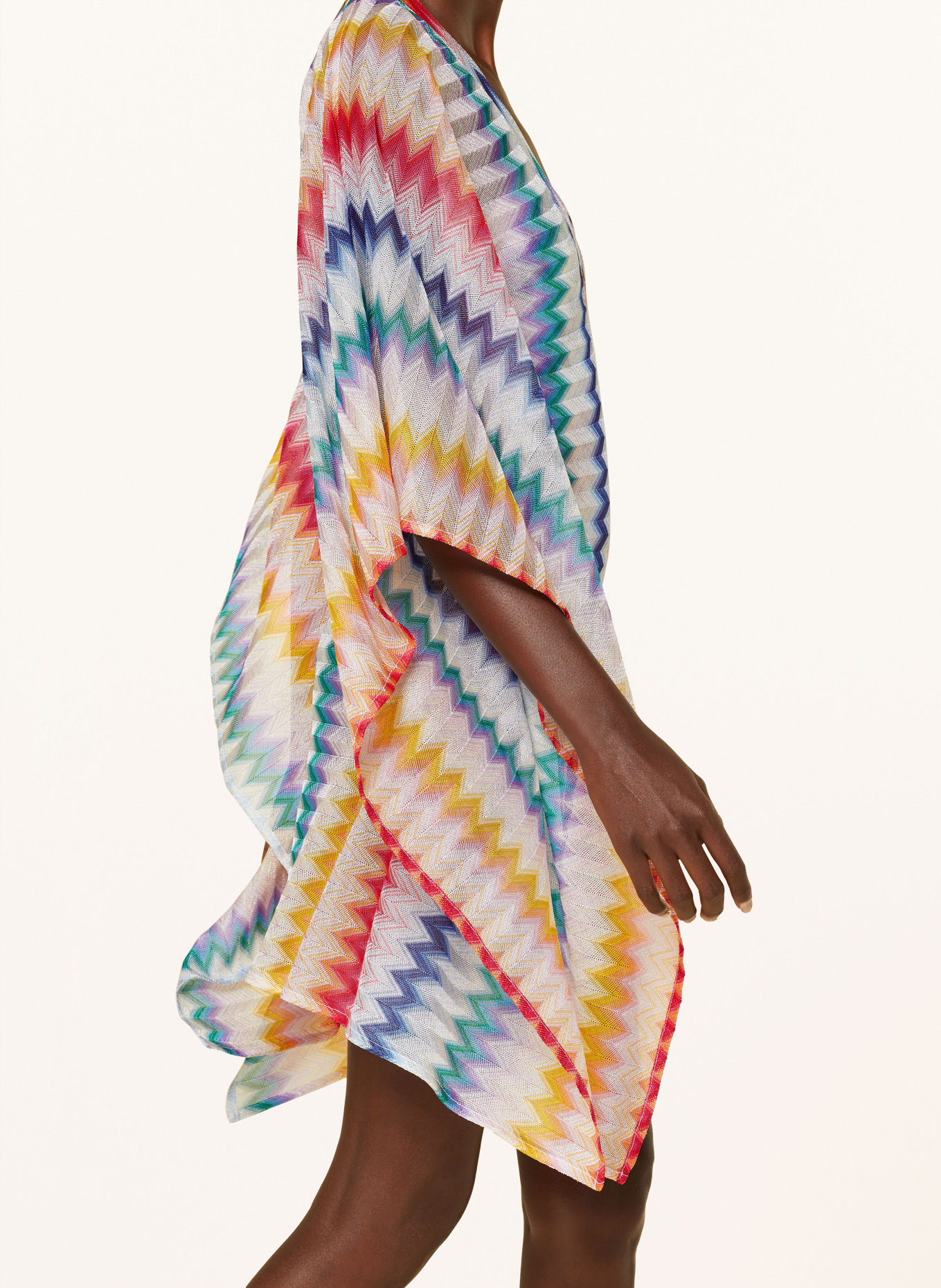 MISSONI Kaftans with glitter thread, Color: RED/ WHITE/ BLUE (Image 4)