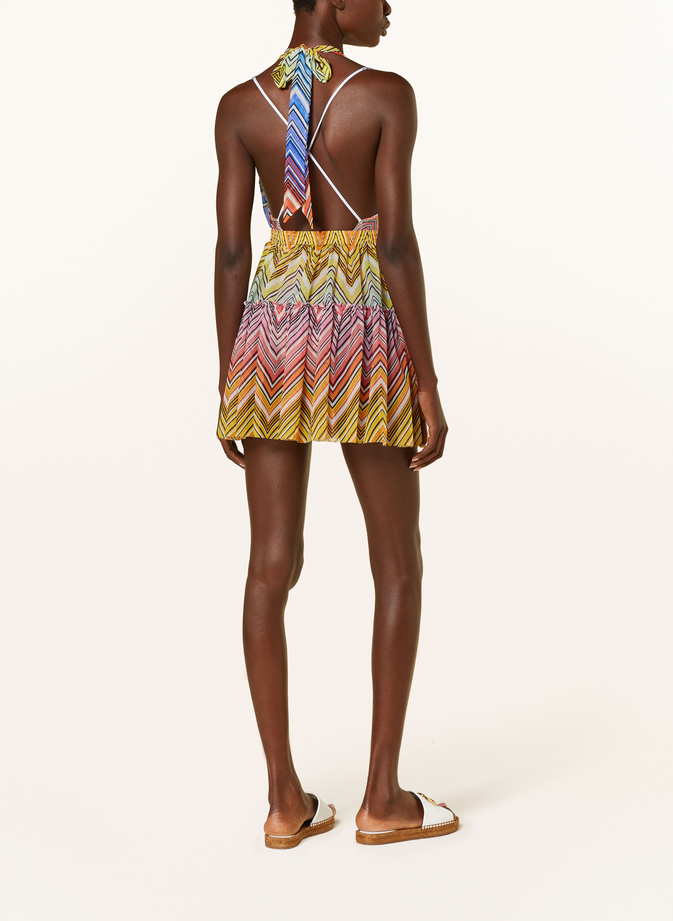 MISSONI Beach dress made of mesh, Color: RED/ WHITE/ BLUE (Image 3)