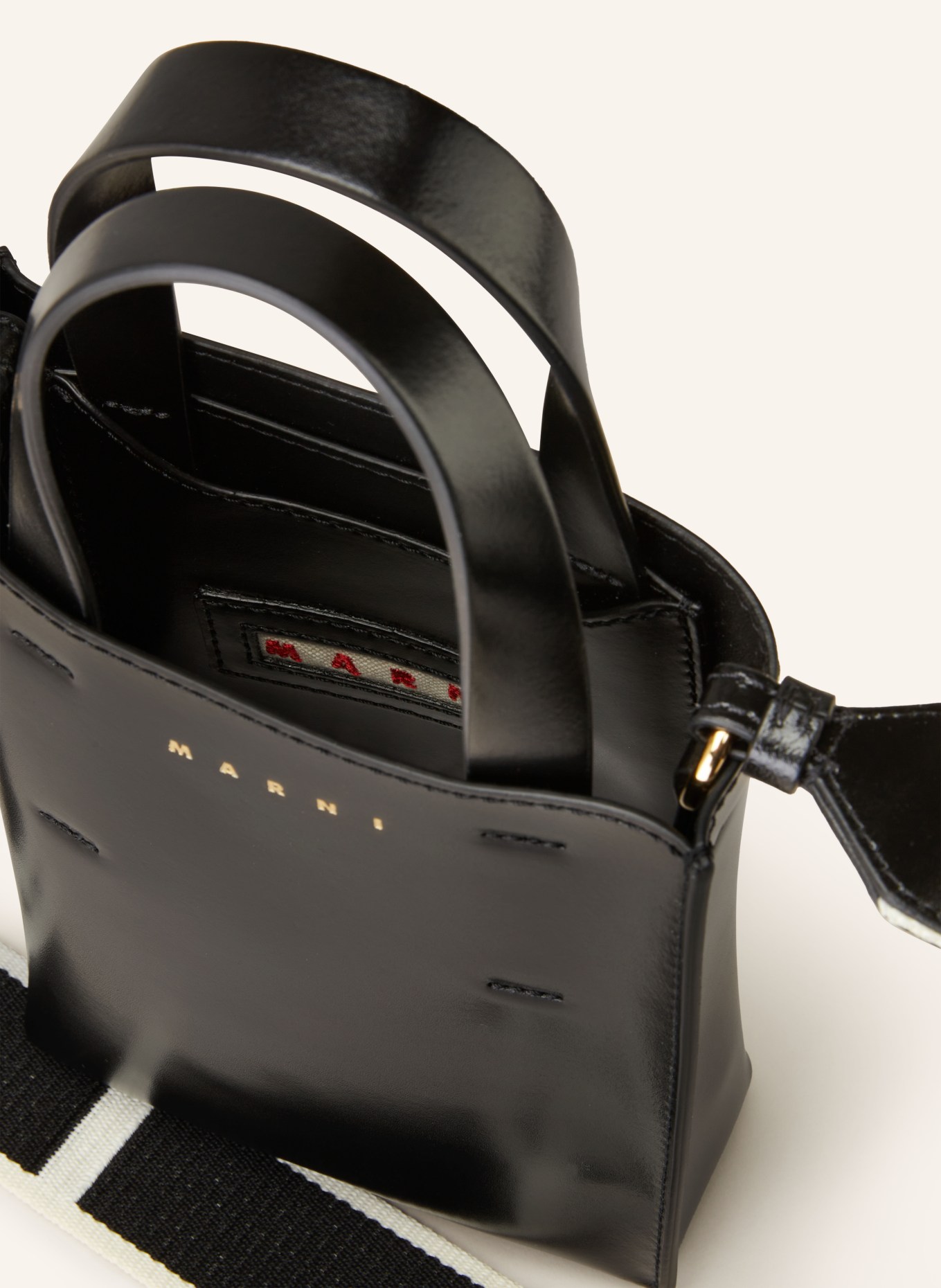 MARNI Handbag MUSEO NANO, Color: BLACK (Image 3)